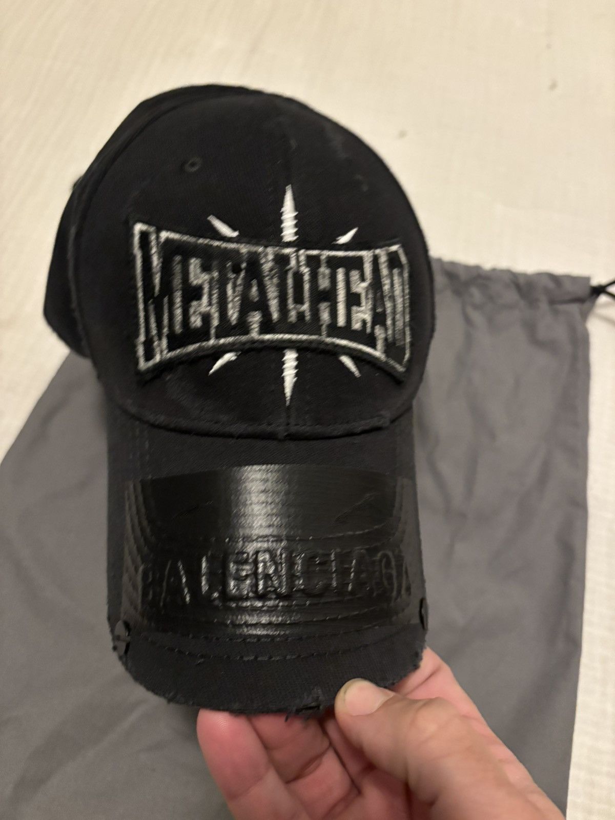 Balenciaga BALENCIAGA METALHEAD CAP Size ONE SIZE - 5 Thumbnail