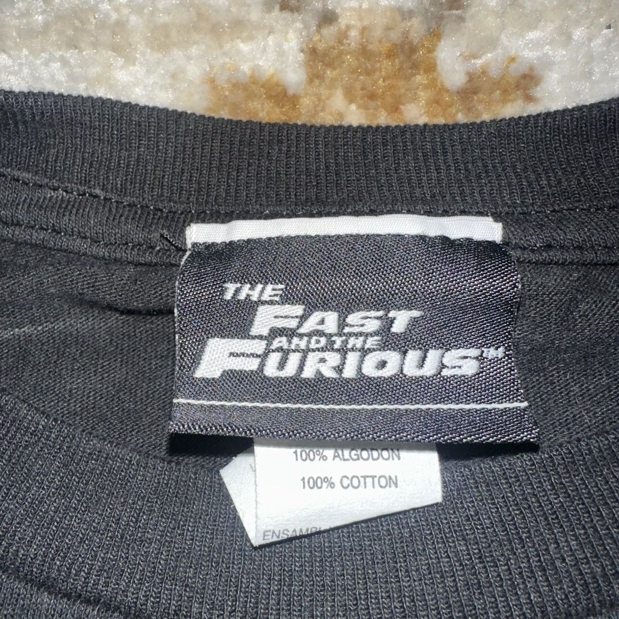 Vintage Vintage The Fast And The Furious T Shirt Y2K Vtg Rare Size US XXS / EU 40 - 4 Thumbnail