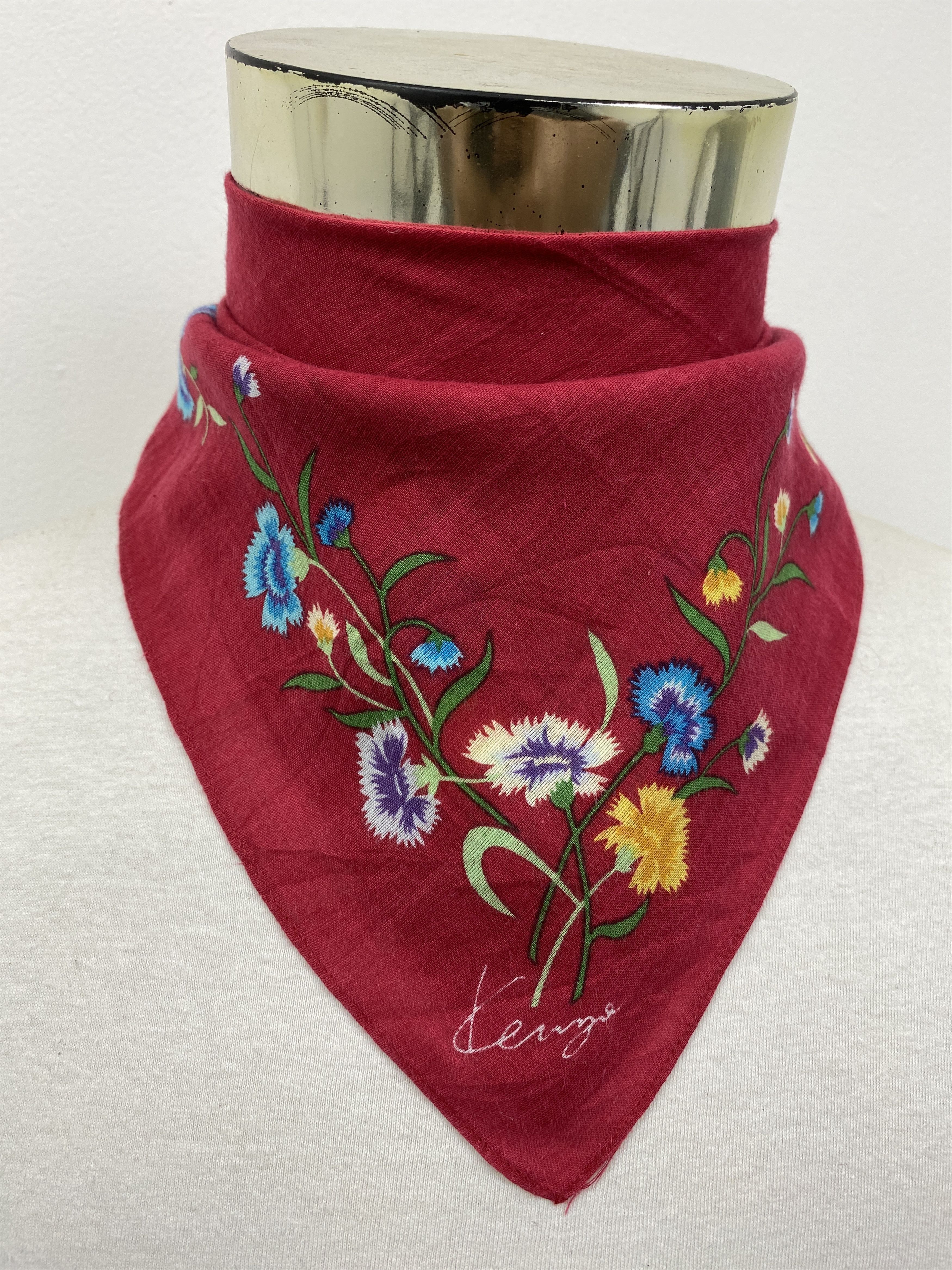 Kenzo Kenzo Handkerchief / neckerkerchief / Bandana HKC0599 Size ONE SIZE - 2 Thumbnail