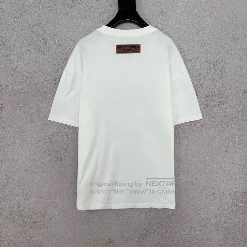 Louis Vuitton Louis Vuitton Gradient Beaded Letter Logo Short Sleeve Size US XL / EU 56 / 4 - 2 Thumbnail
