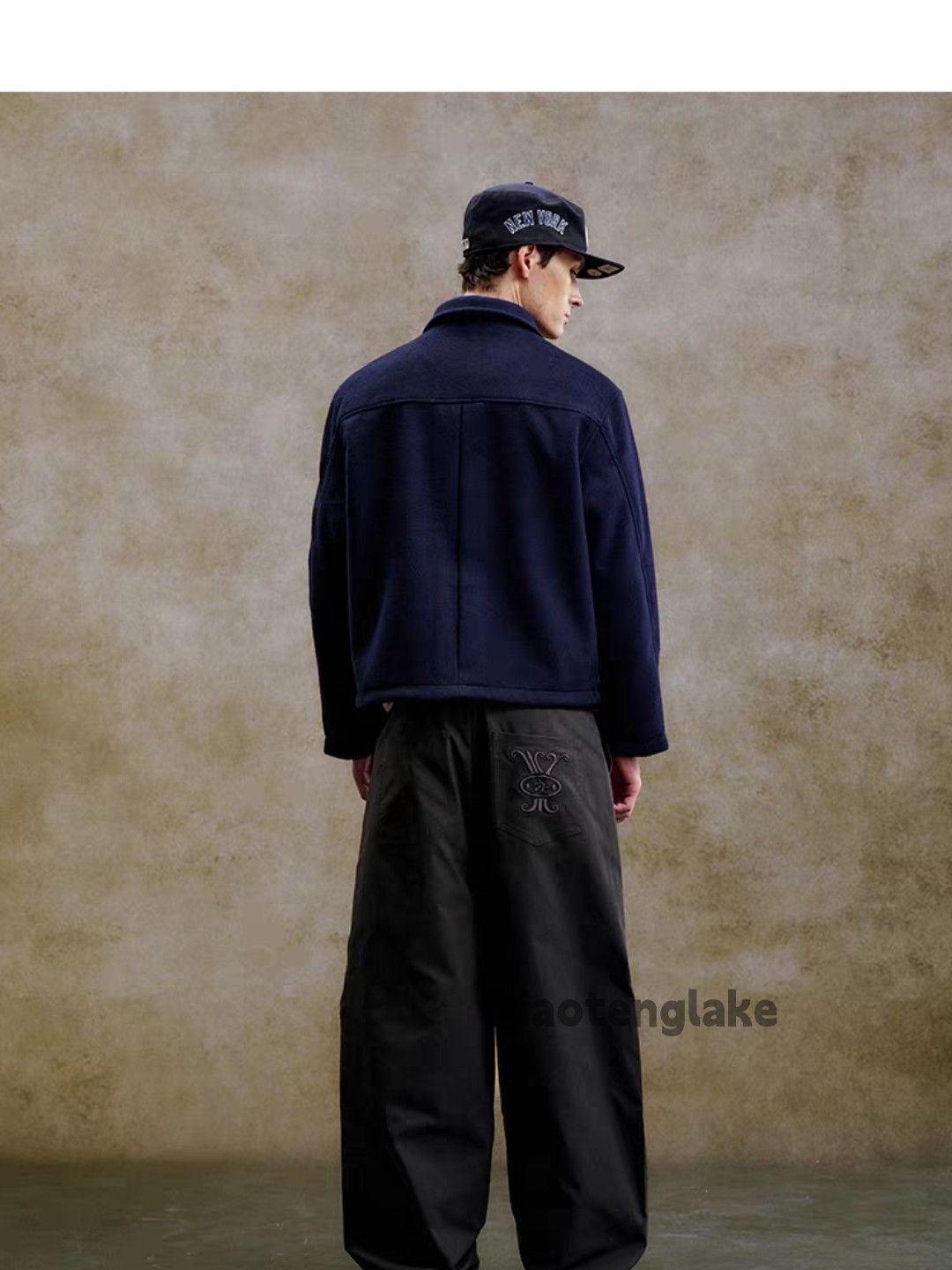 Vintage Utility woolen yuppie loose hiphop festival work jacket Size US XXL / EU 58 / 5 - 5 Thumbnail
