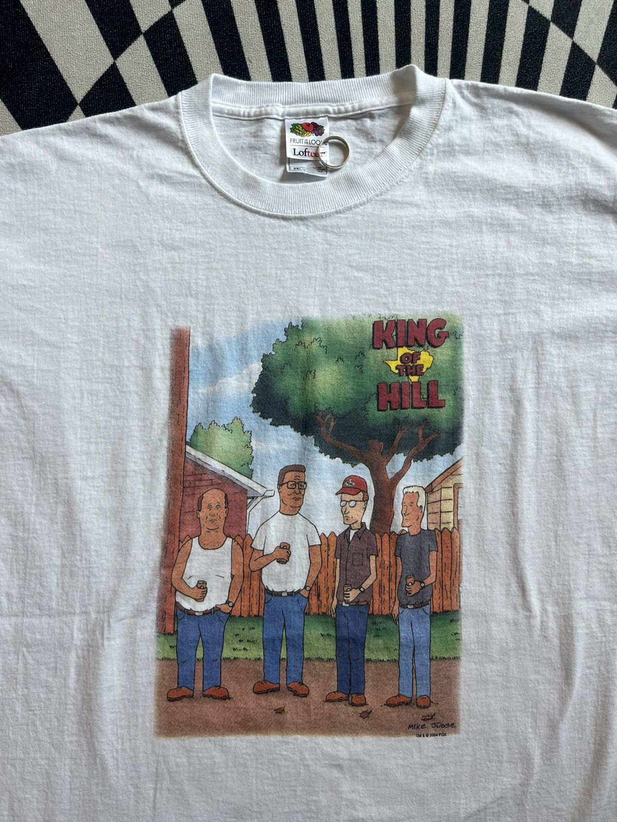 Vintage Vintage KING OF THE HILL 2004’s FOX by Mike Judge Tshirt Size US XXL / EU 58 / 5 - 5 Thumbnail