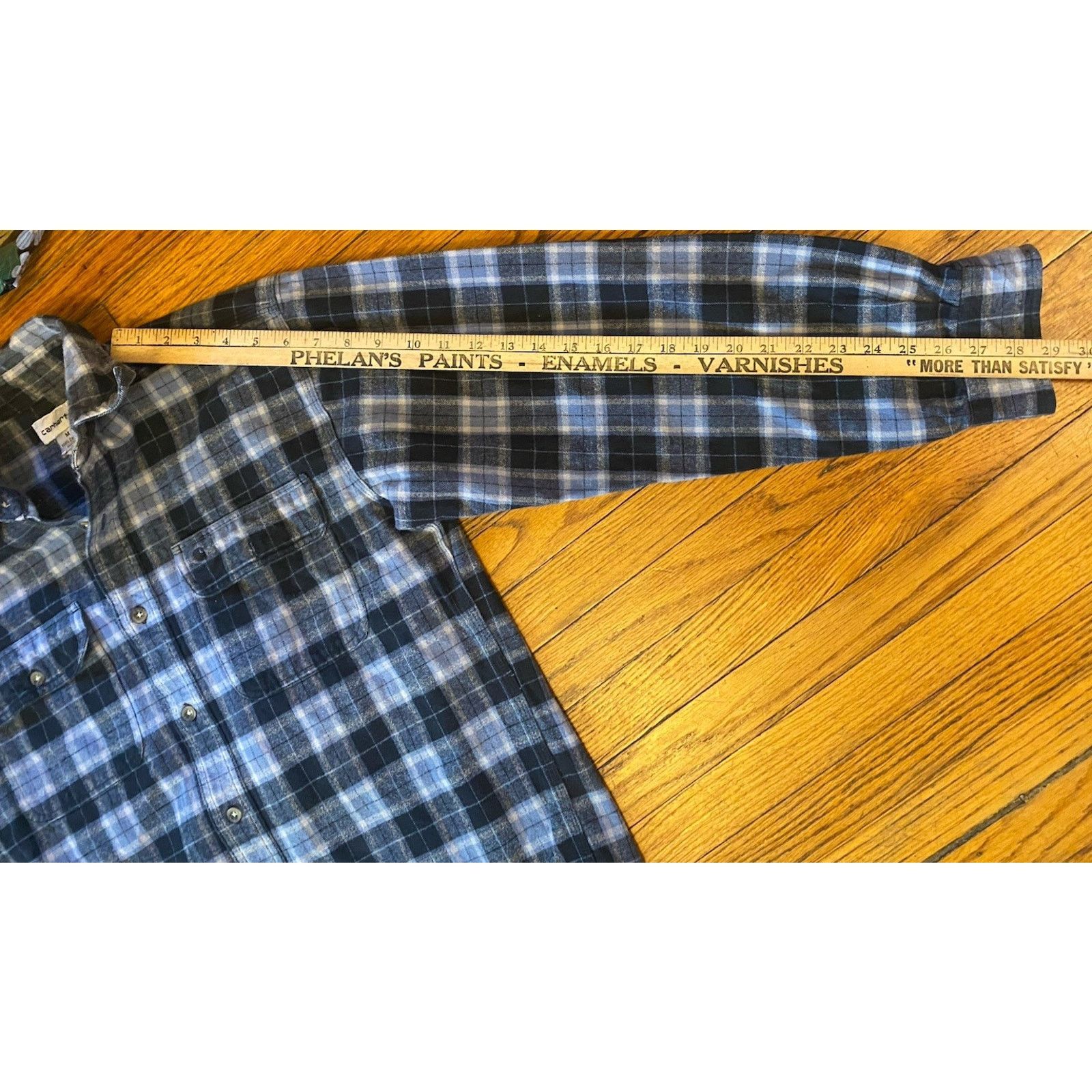 Carhartt Carhartt Shacket Loose Heavyweight Flannel Shirt Men's M Size US M / EU 48-50 / 2 - 7 Thumbnail