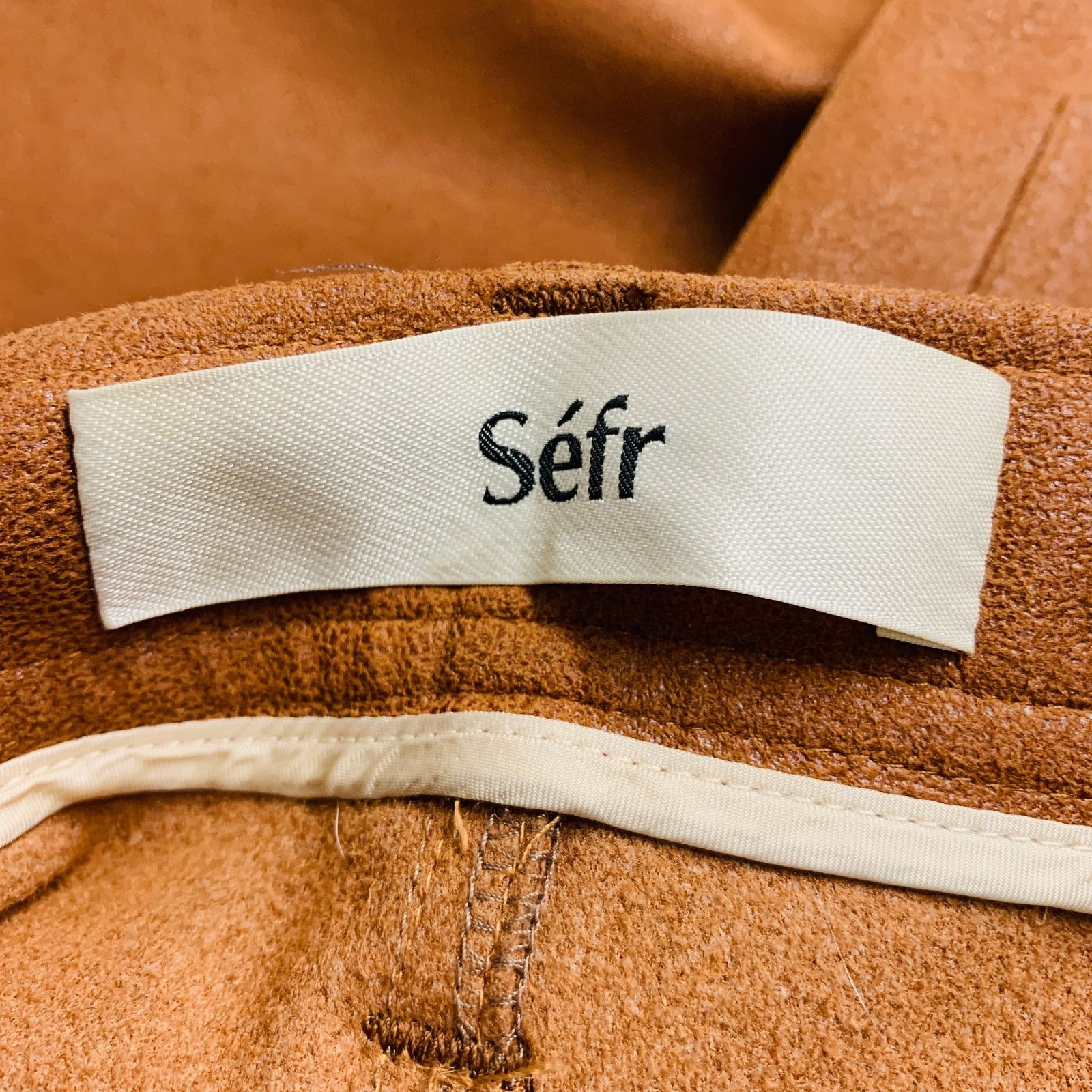 Sefr SEFR Size 36 Camel Polyester Blend 5 Pocket Casual Pants Size US 36 / EU 52 - 8 Thumbnail