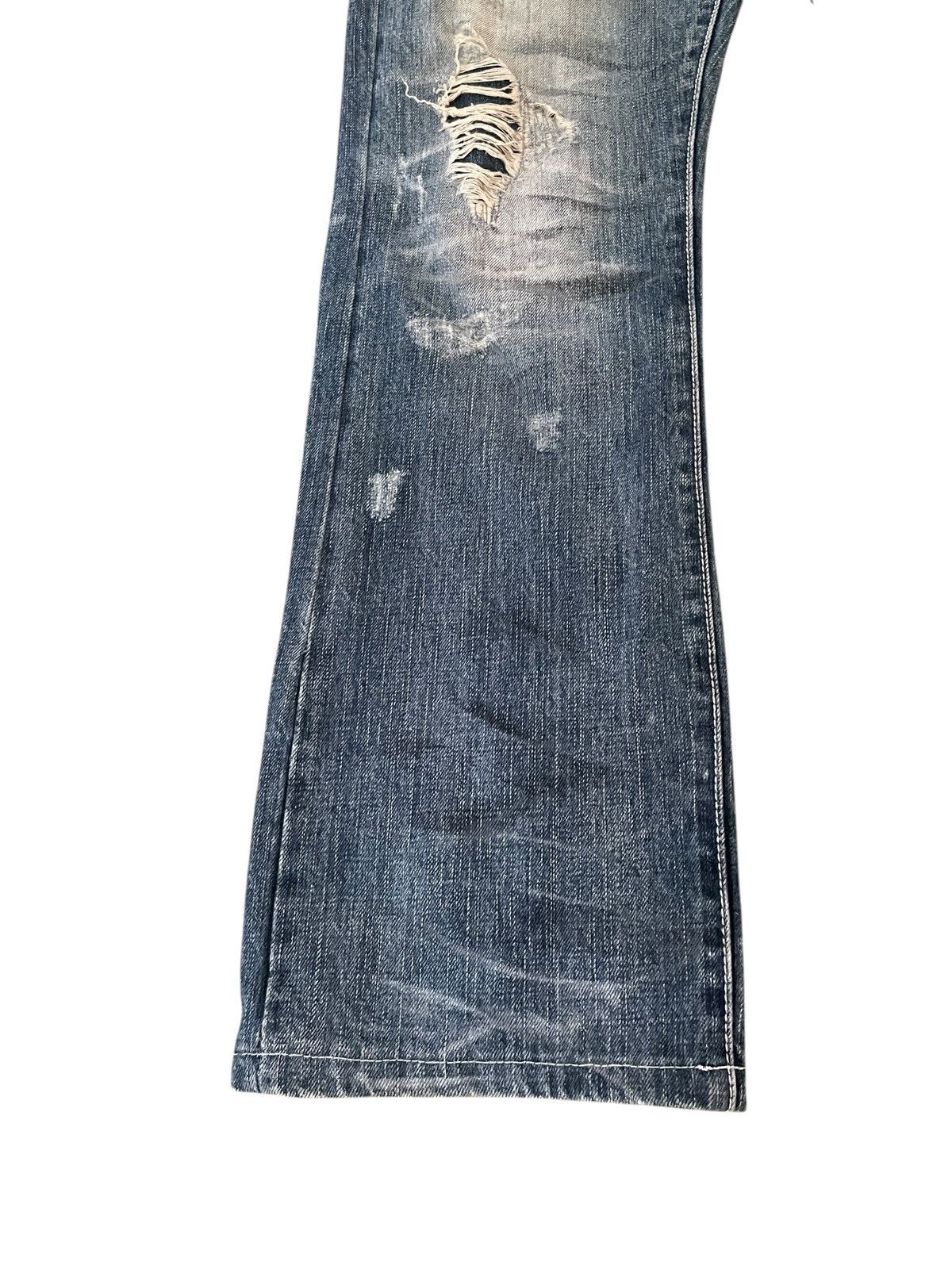 semanticdesign Very Rare Vintage Brand Semantic Design Flared Jeans 1990s Size US 32 / EU 48 - 6 Thumbnail