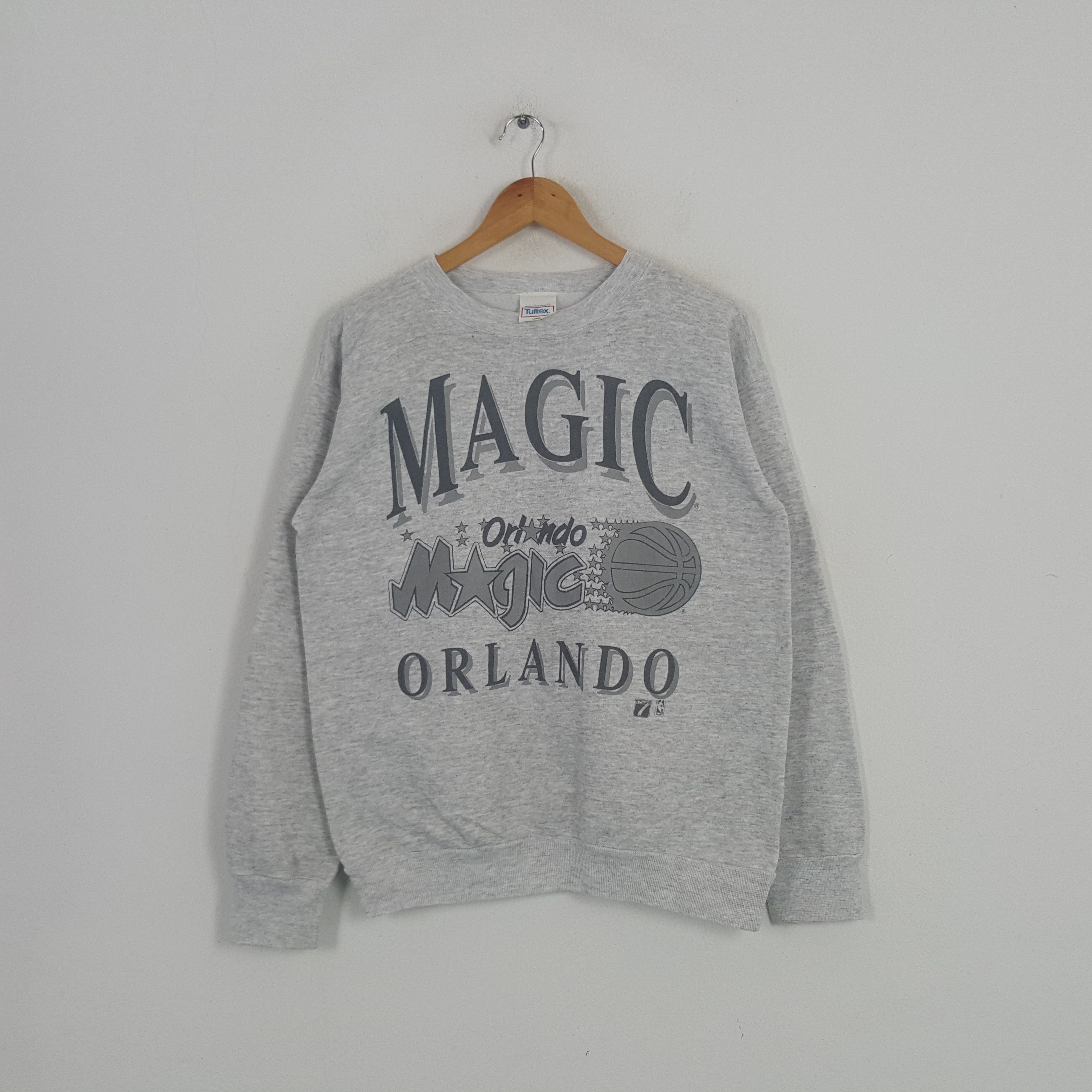 NBA × Vintage Vintage Magic Orlando American Basketball Team Sweatshirt Size US M / EU 48-50 / 2 - 1 Thumbnail