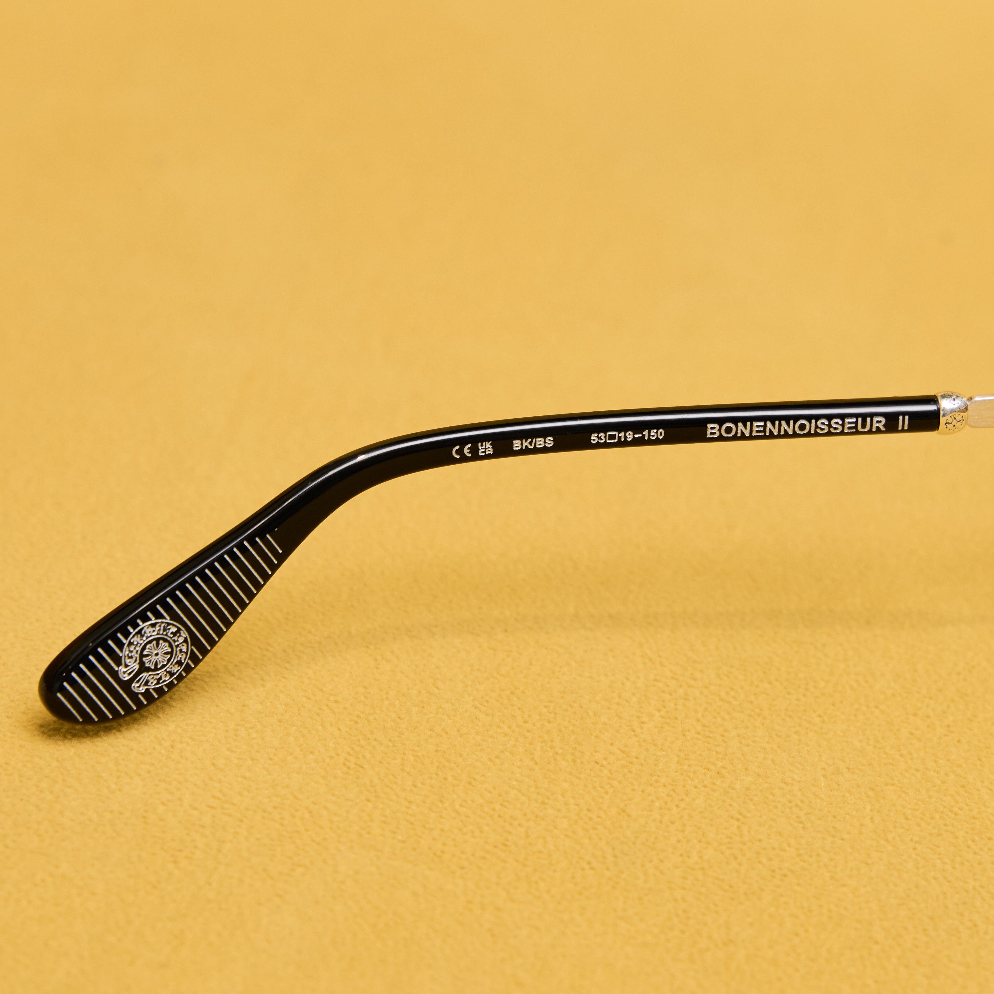 Chrome Hearts CHROME HEARTS BONENNOISSEUR II Black/Brushed Silver Size ONE SIZE - 8 Thumbnail