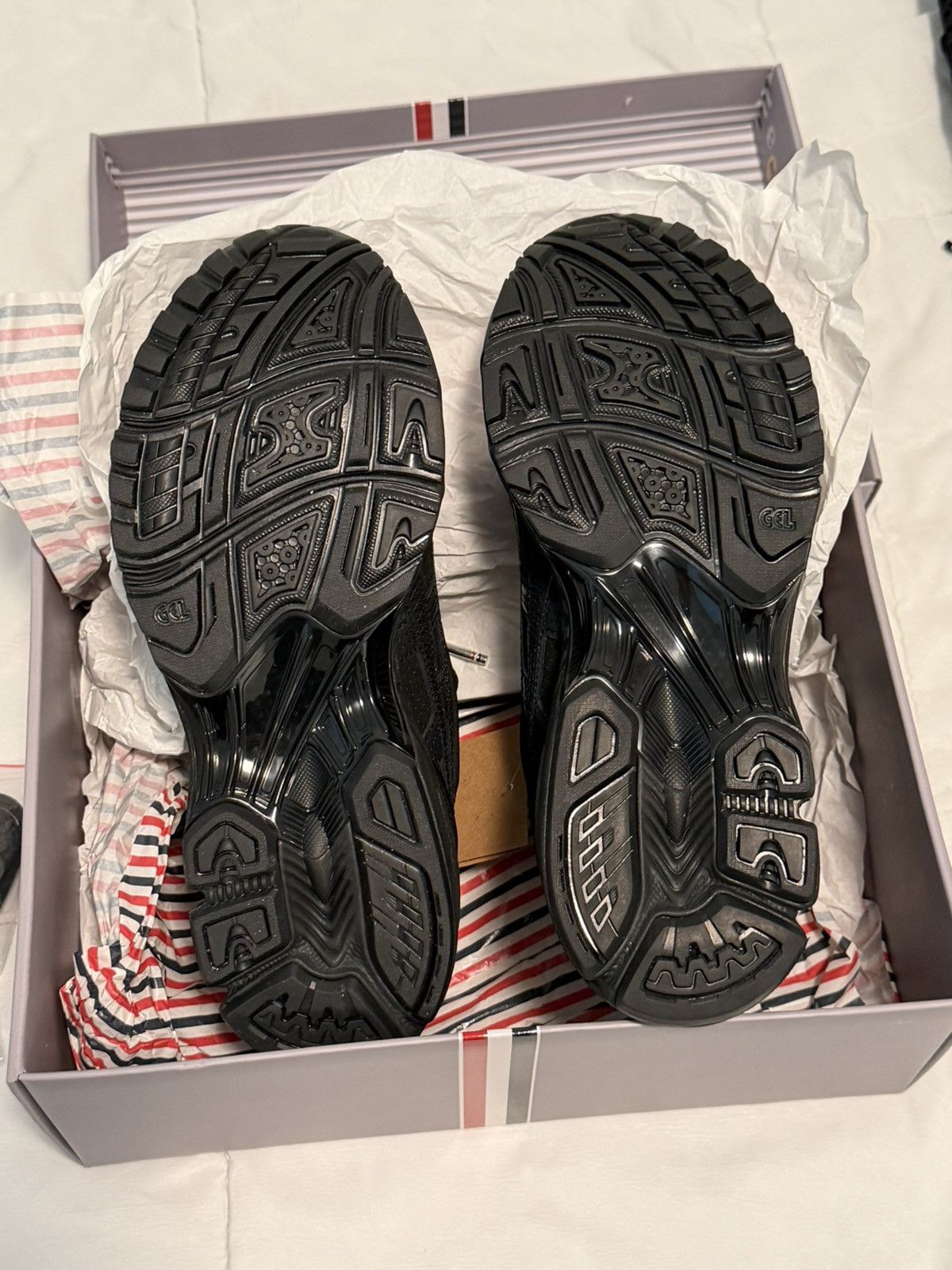Asics Thom Browne x ASICS Gel-Kayano 14 Sneakers Black Size 8.5 Size US 8.5 / EU 41-42 - 5 Thumbnail