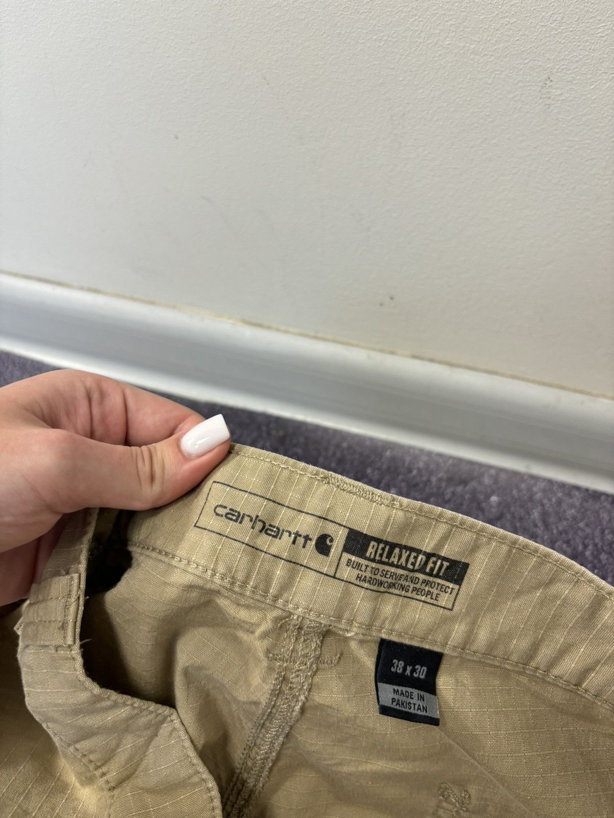 Carhartt Vintage Carhartt Relaxed Fit Utility Hype Baggy Cargo Pants Size US 38 / EU 54 - 19 Thumbnail