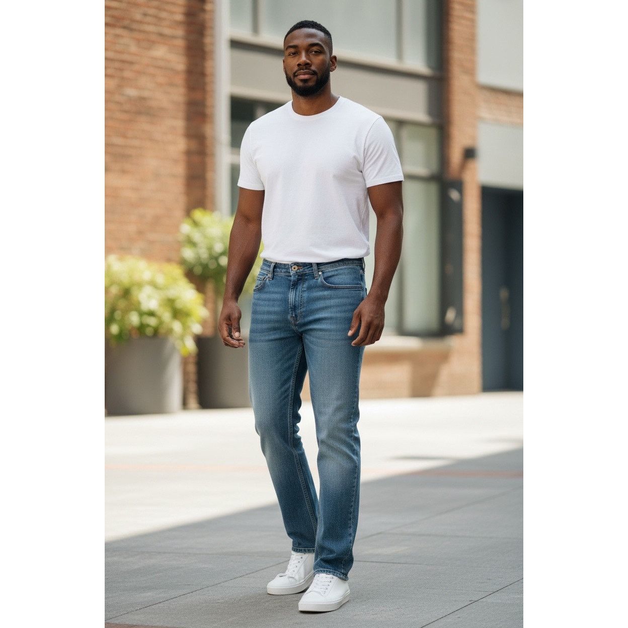 Wrangler Wrangler Authentics Men’s Jeans 34x34 Classic Relaxed Fit Size US 34 / EU 50 - 1 Thumbnail