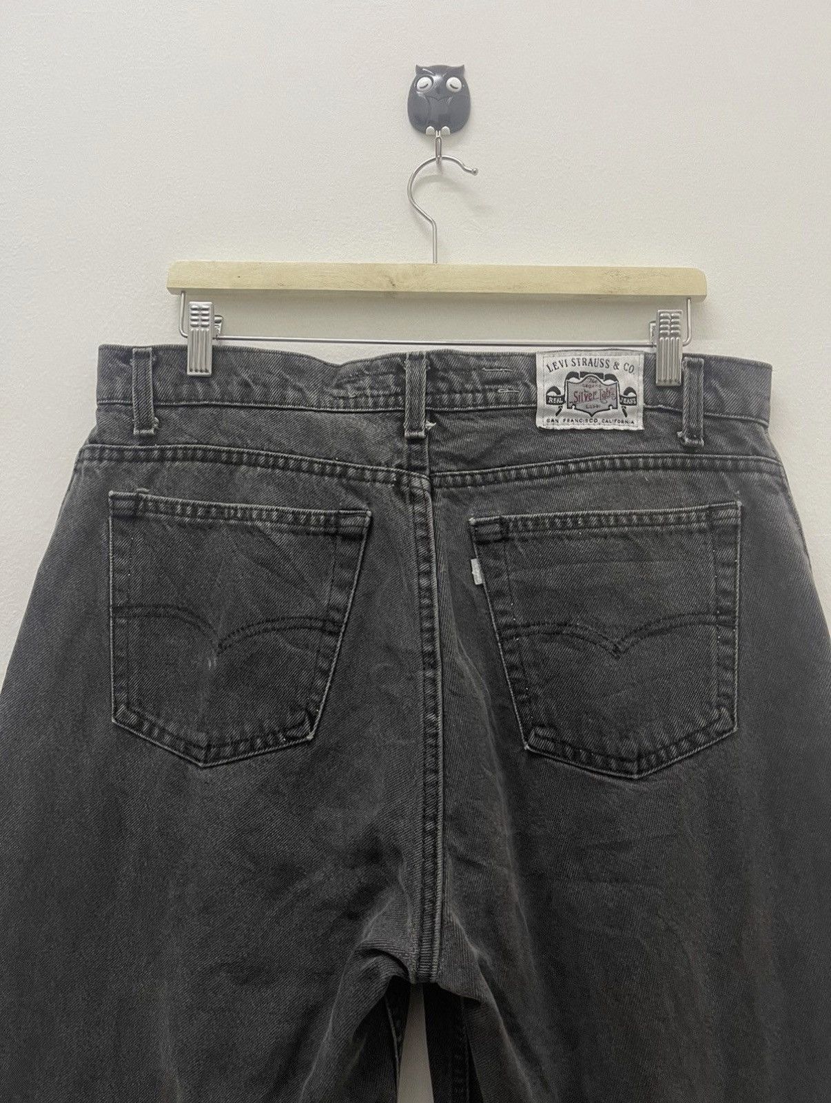 Levi's Rare 90s Vintage LEVIS SilverTab Made In Usa Jeans Size US 34 / EU 50 - 2 Thumbnail