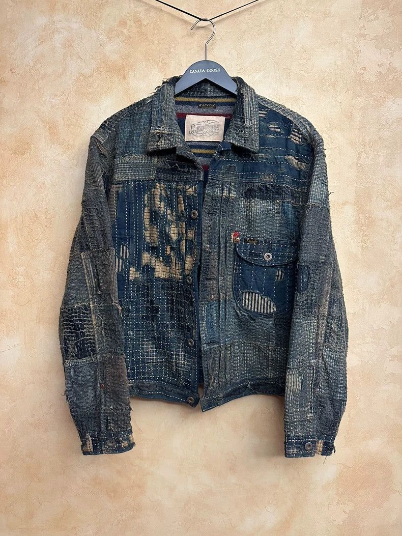 Kapital vintage kapital boro jacket with wool lining-dmc Size US M / EU 48-50 / 2 - 1 Thumbnail