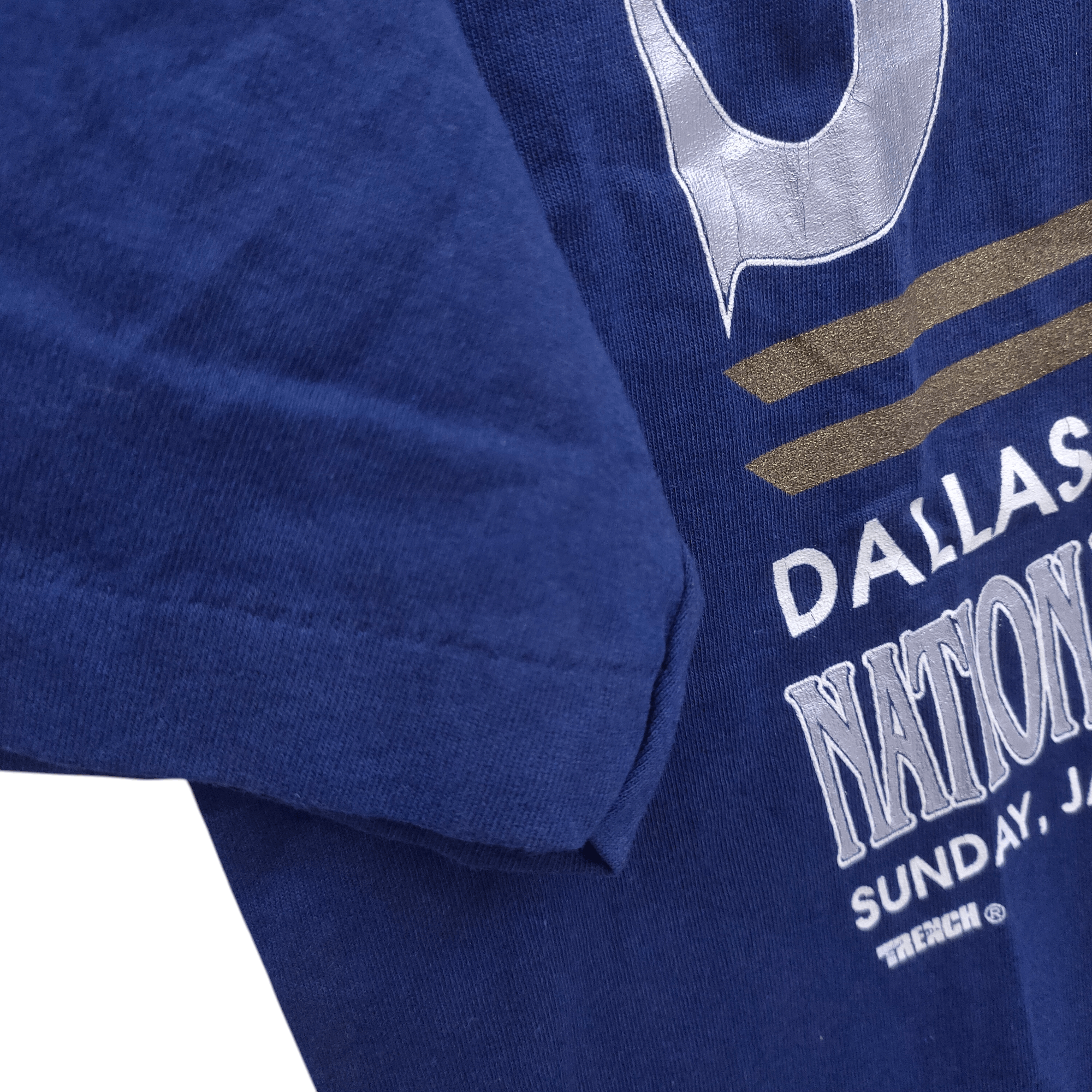 NFL × Vintage 90s Dallas Cowboys 993 NFLP Vintage Trench Ultra Tee NFL Size US L / EU 52-54 / 3 - 4 Thumbnail