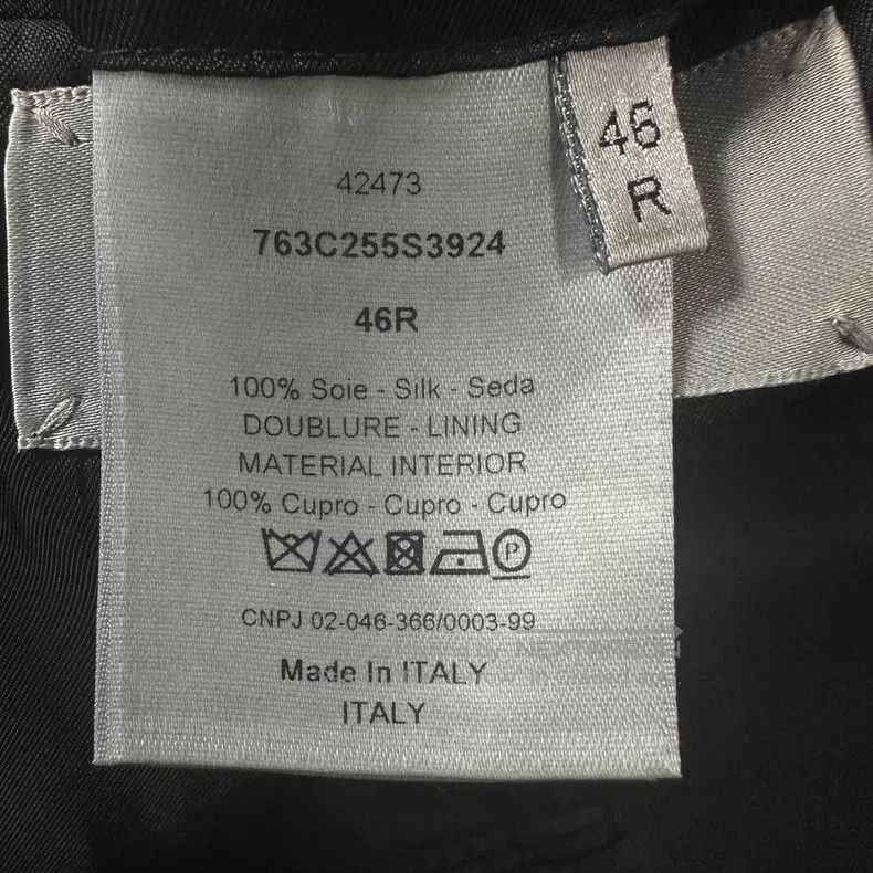 Dior Dior Satin stitched collared suit Size 46R - 7 Thumbnail