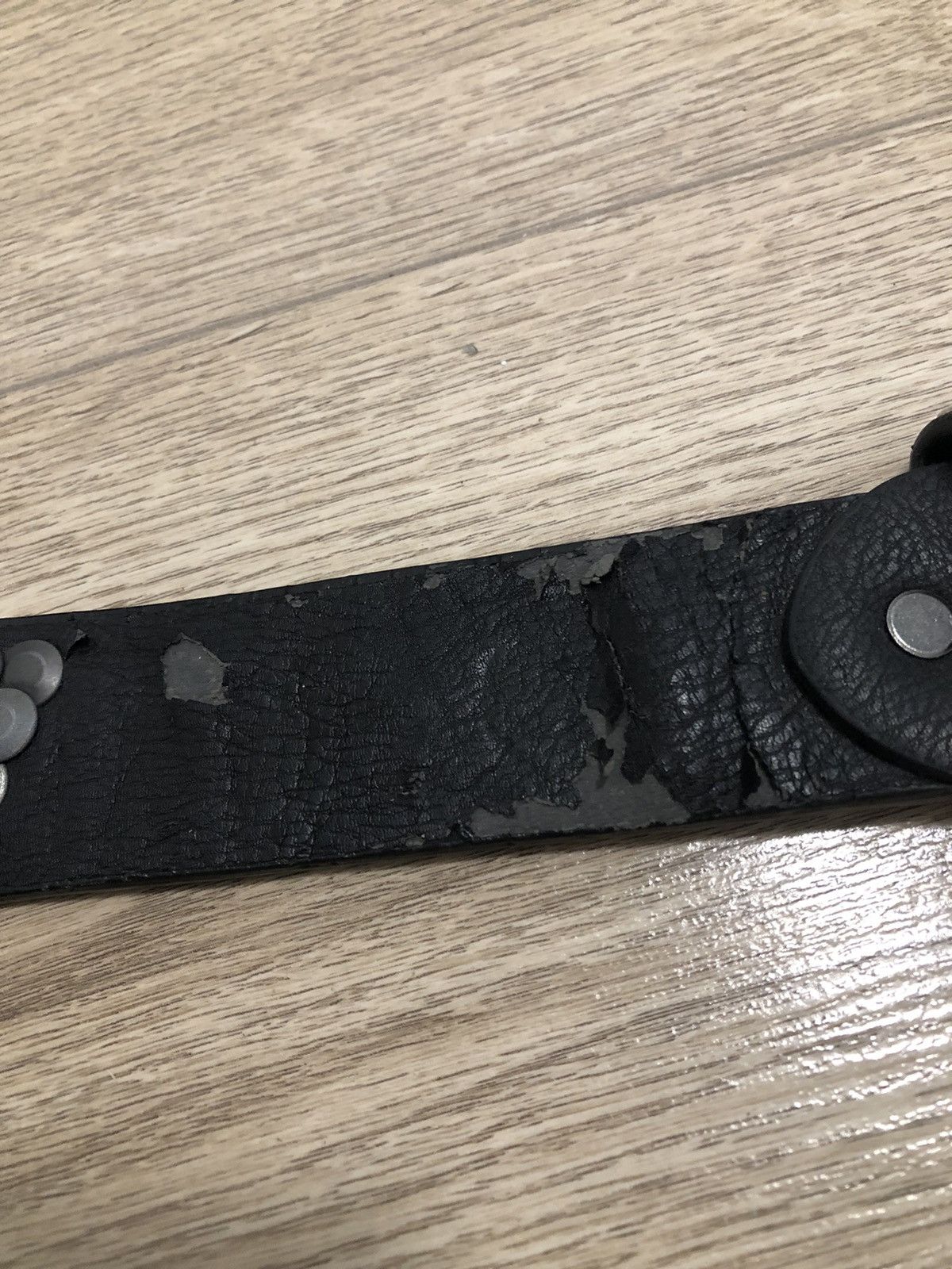 Other Vintage Belts Y2K Rhinestones Punk leather belt Japanese Size ONE SIZE - 9 Thumbnail