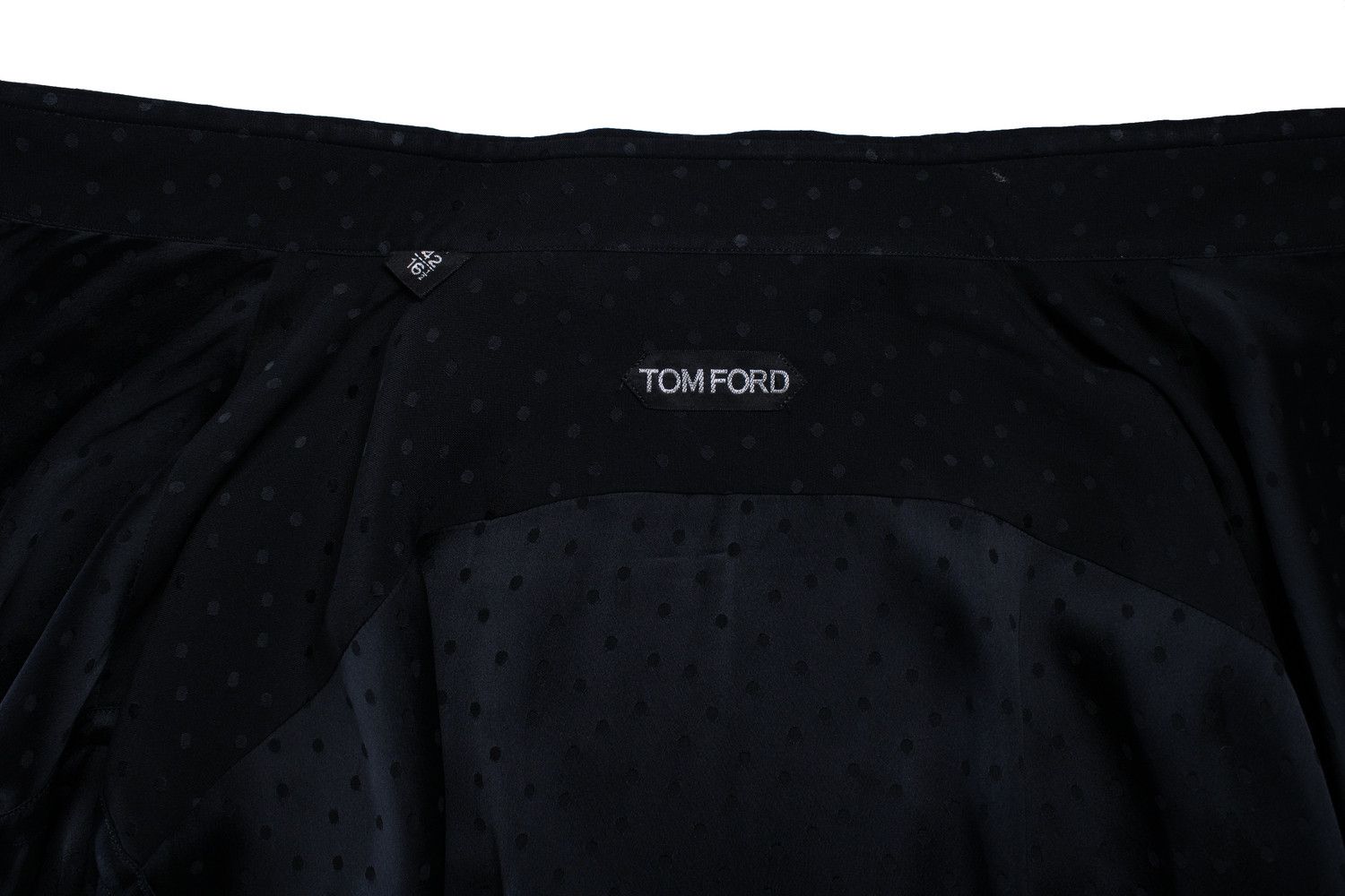 Tom Ford Tom Ford, polkadot shirt in black Size US XL / EU 56 / 4 - 5 Thumbnail