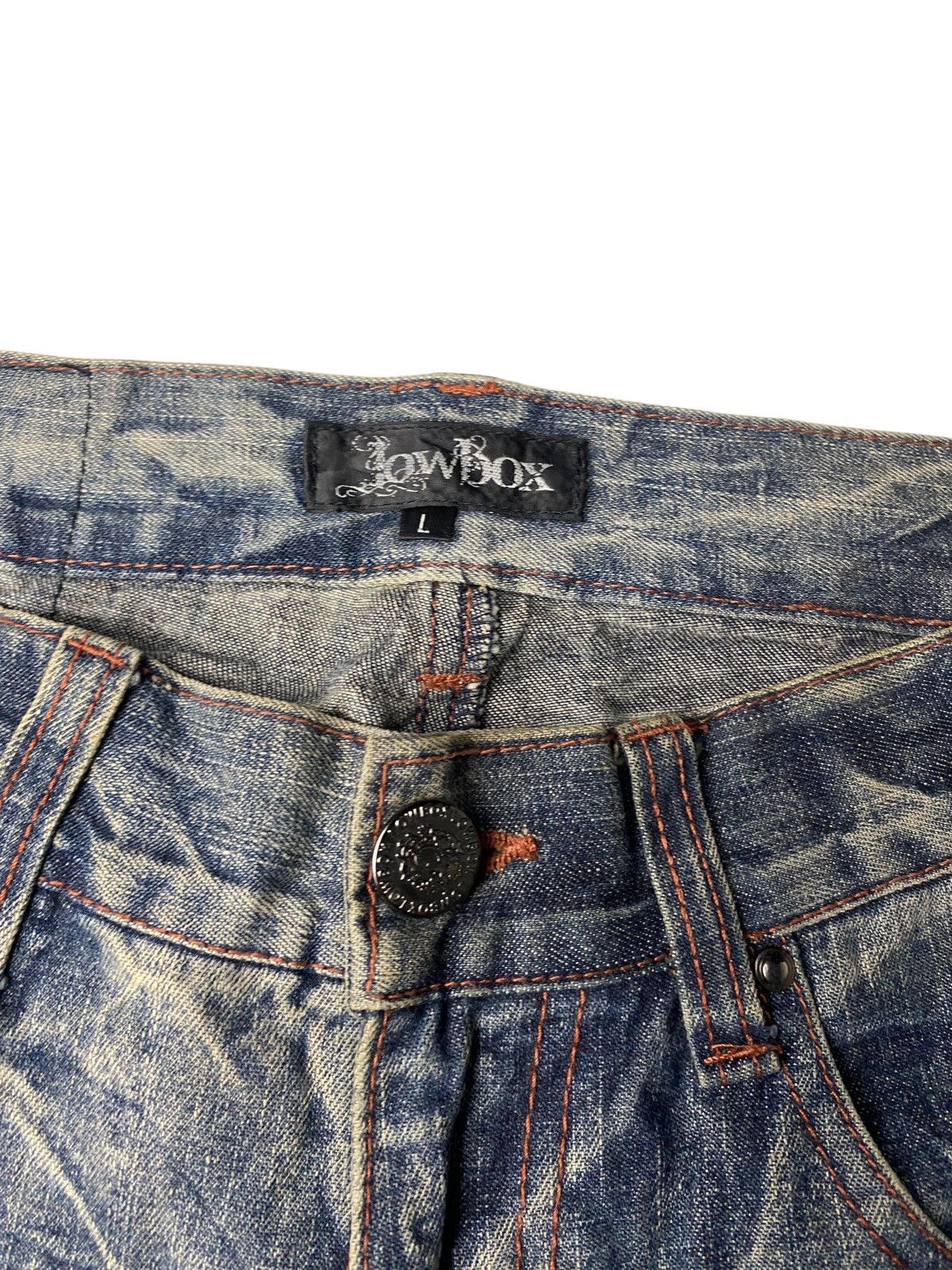 Other 2000's Lowbox Distressed Seawasb Flare Jeans Size US 31 - 7 Thumbnail