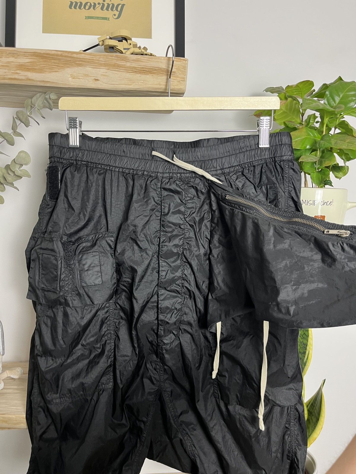 Rick Owens SS14 Rick Owens DRKSHDW Memphis Pod ‘Black’ Shorts Size US 30 / EU 46 - 3 Thumbnail