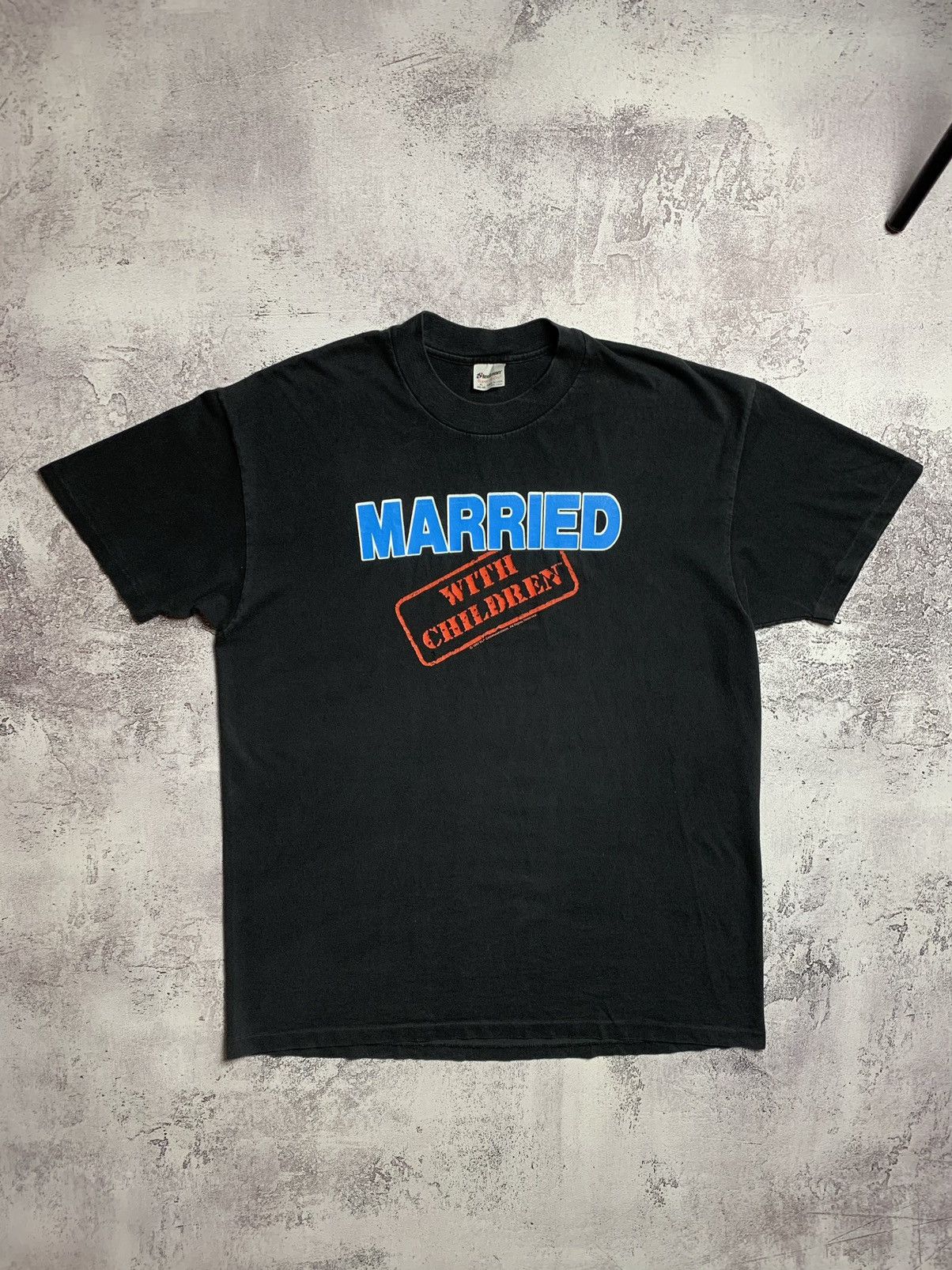1987 Married With Children Vintage TV Show Promo Tee Shirt