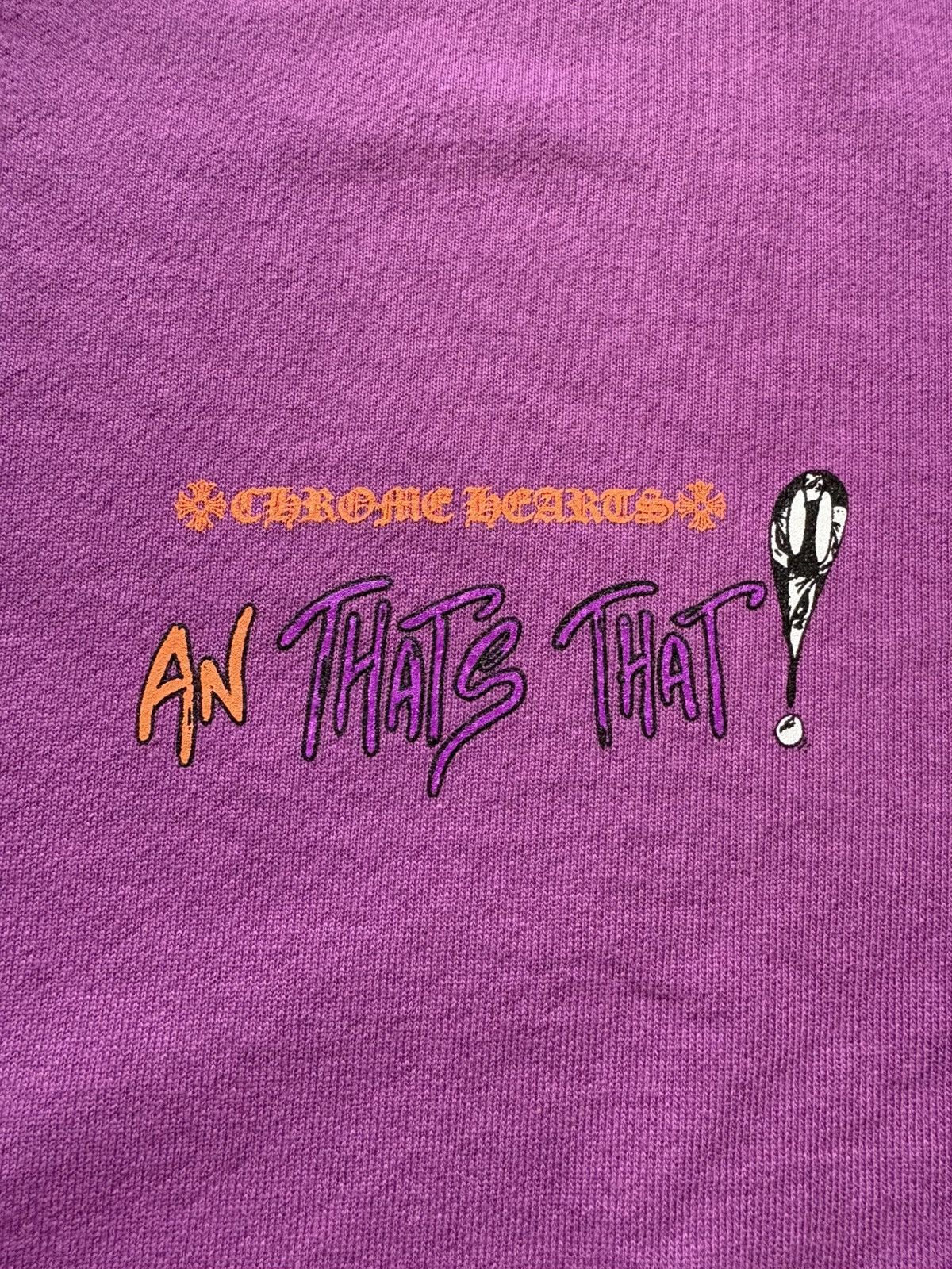 Chrome Hearts Chrome Hearts Matty Boy Purple An Thats That Crewneck Size US L / EU 52-54 / 3 - 4 Thumbnail