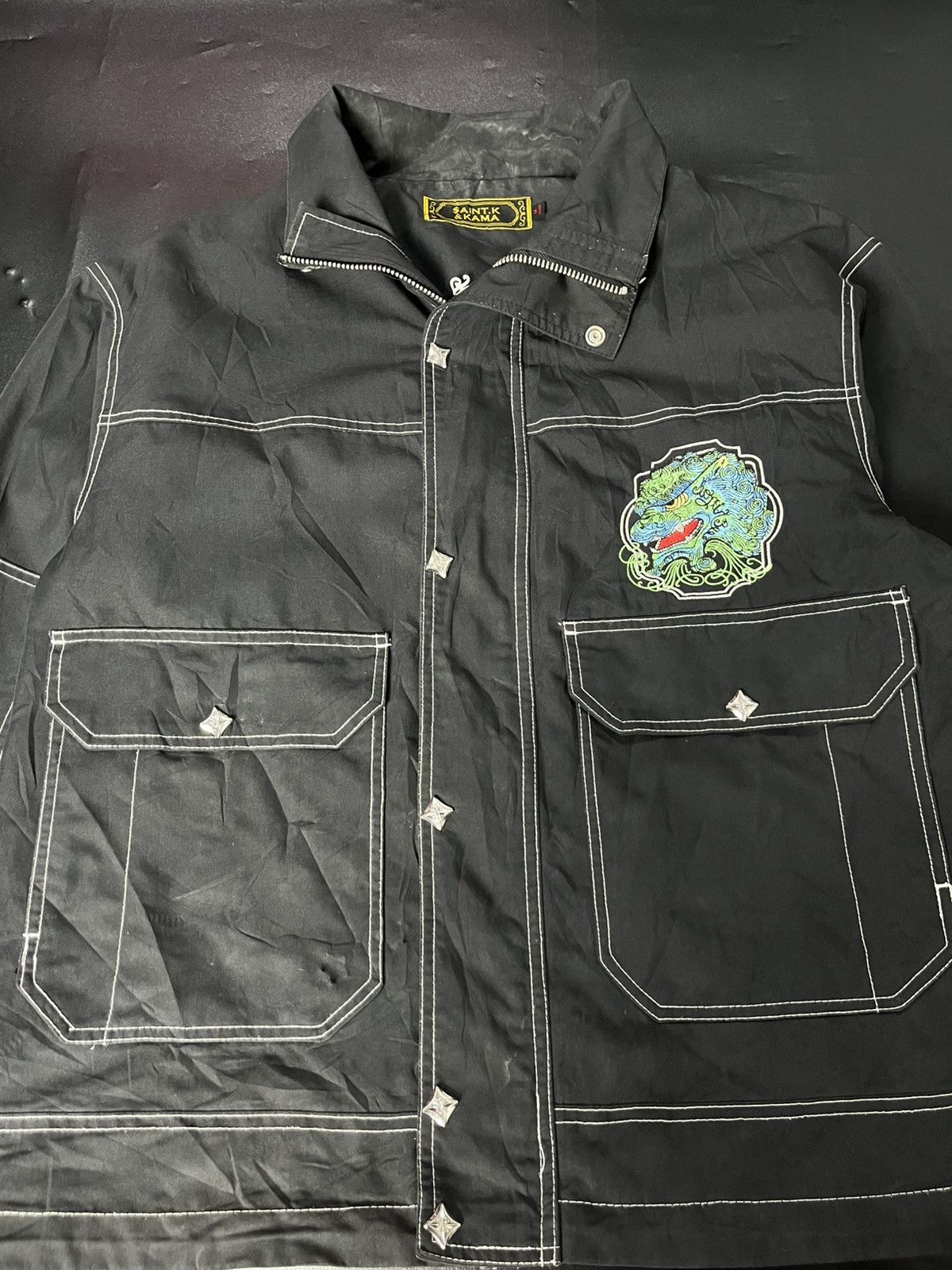 Hysteric Glamour × If Six Was Nine × Japanese Brand Japanese Saint.K & Kama Dragon Logo Size US M / EU 48-50 / 2 - 2 Thumbnail