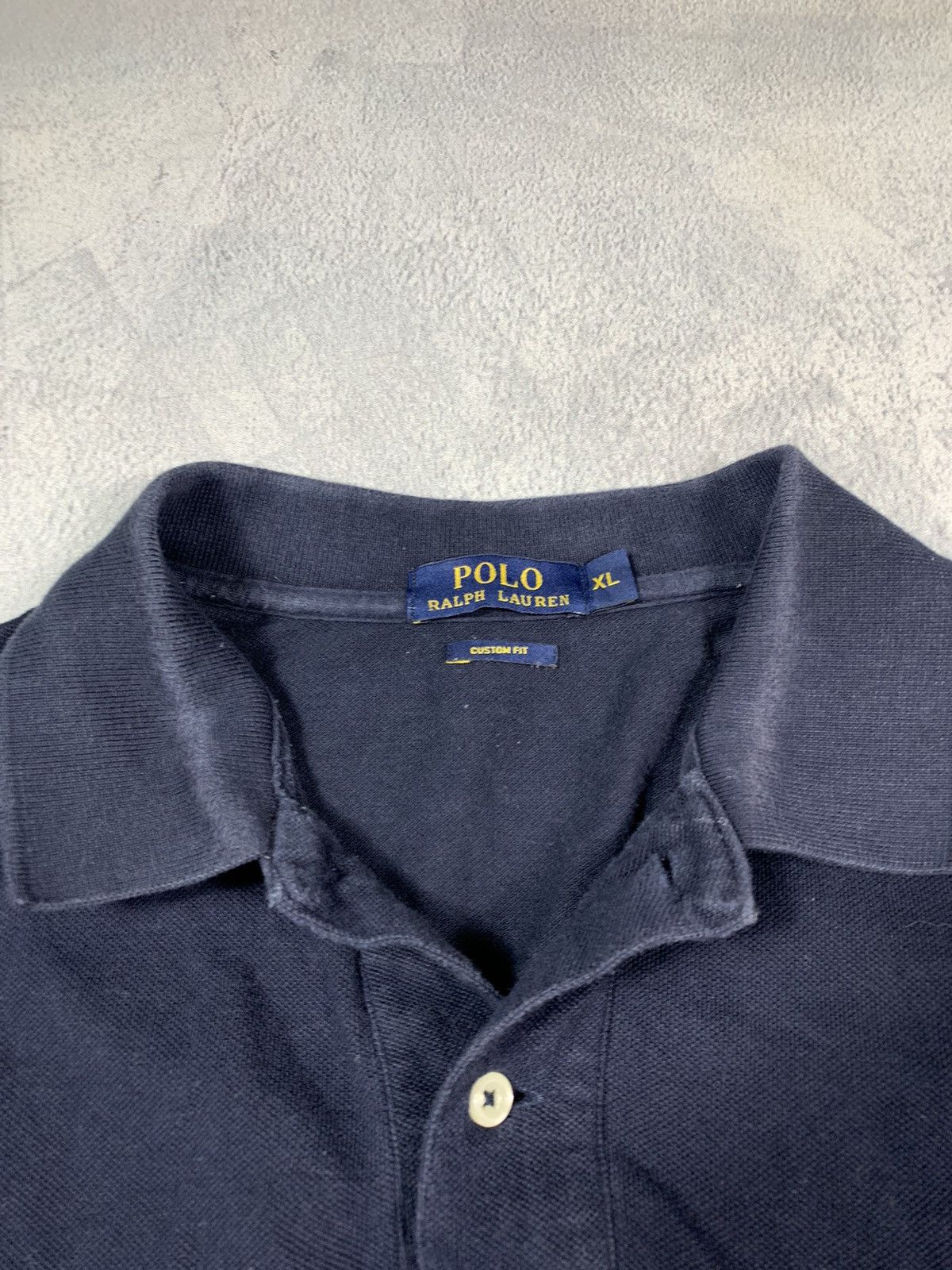 Lauren Ralph Lauren × Polo Ralph Lauren × Vintage Vintage Polo Ralph Lauren sun faded long sleeve polo size XL Size US XL / EU 56 / 4 - 4 Thumbnail