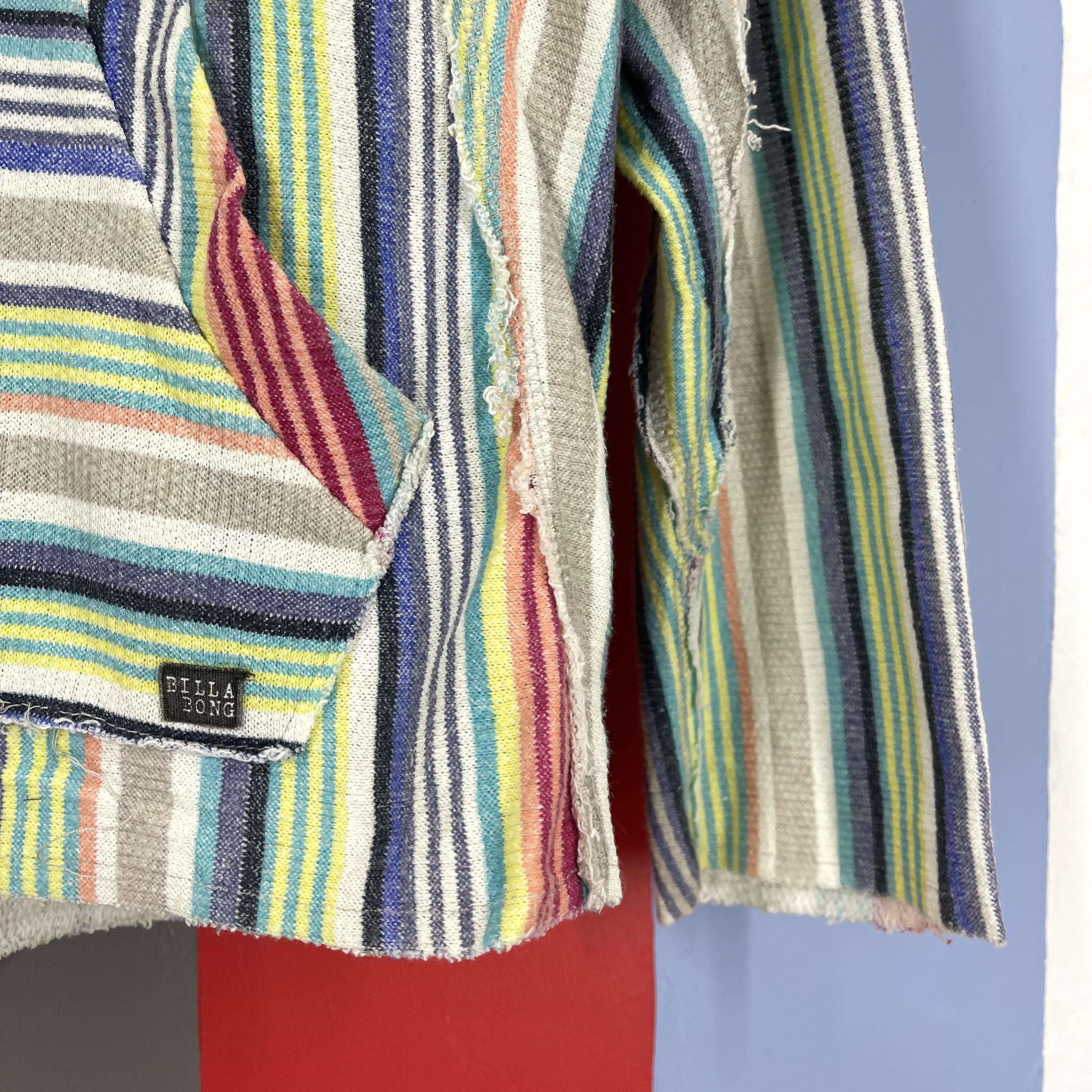 Billabong BILLABONG Nice Design Striped Hoodie #1921/10 Size US M / EU 48-50 / 2 - 5 Thumbnail