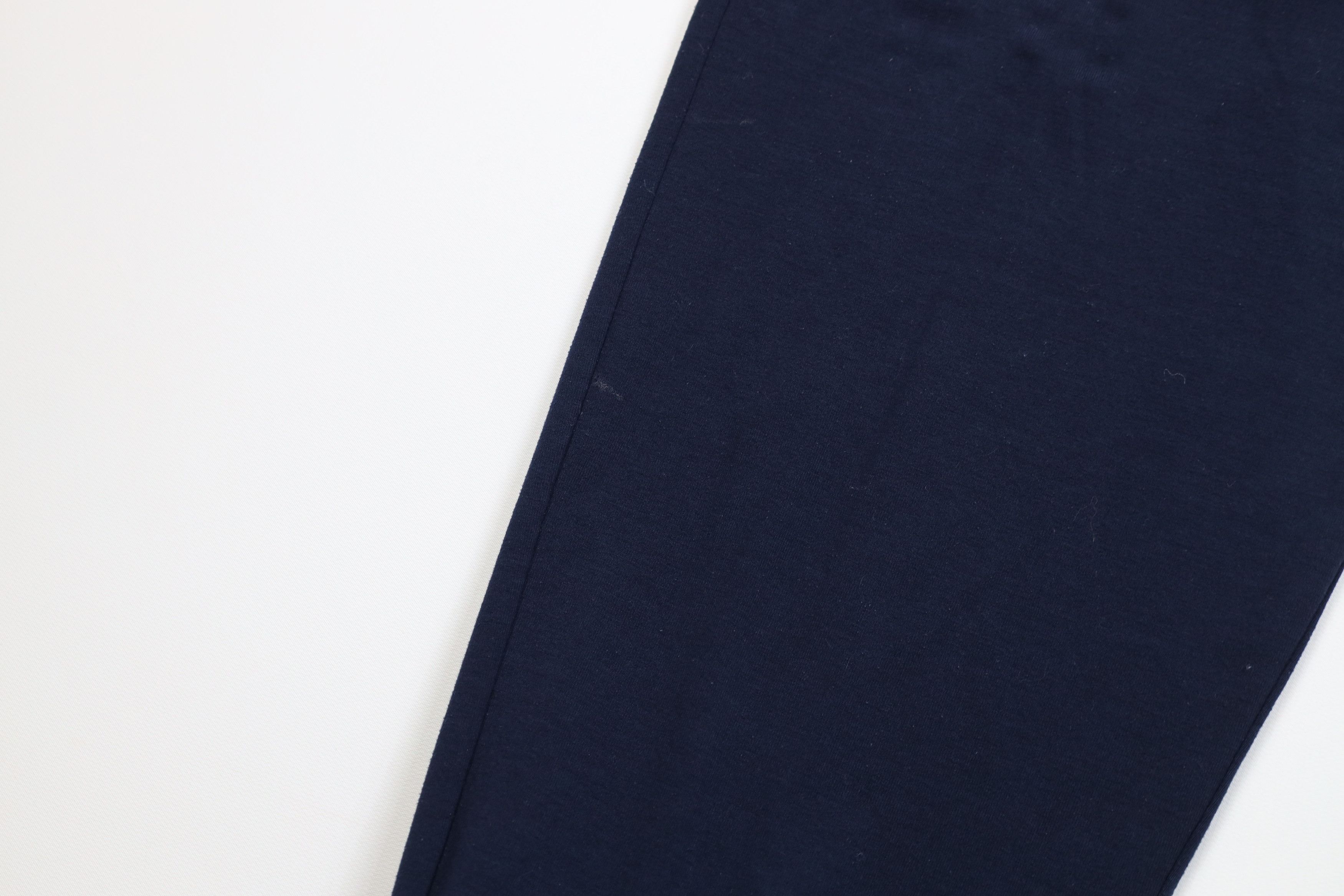 Asics Vintage 90s Asics Faded Spell Joggers Pants Navy Blue USA Size US 36 / EU 52 - 16 Thumbnail