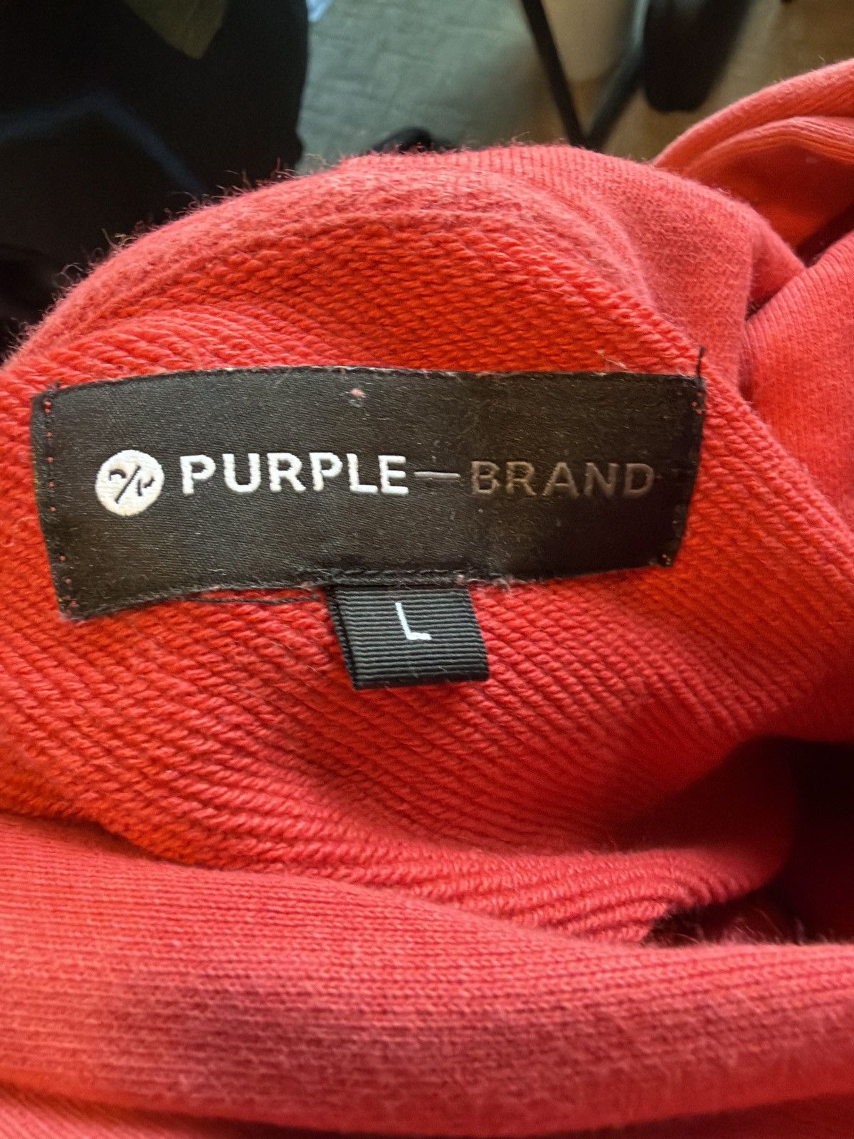Purple Purple brand red hoodie Size US L / EU 52-54 / 3 - 5 Thumbnail
