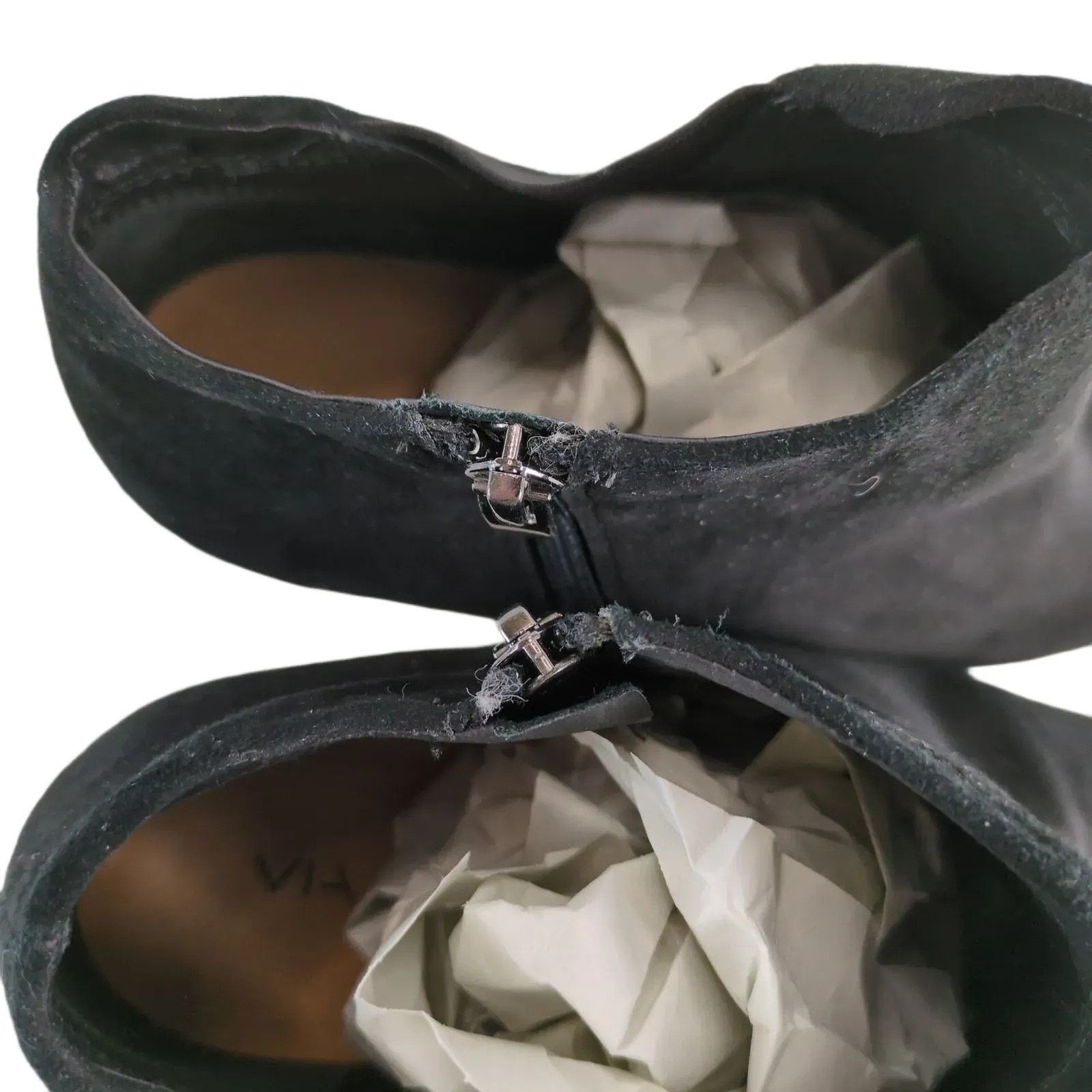 Other Vero Cuoio VIA SPIGA 9 Suede Italian Leather Ankle Booties Size US 9 / IT 39 - 10 Thumbnail