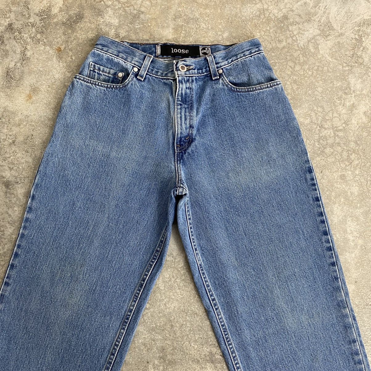 Levi's Vintage 1999 Levis Silvertab Washed Blue Loose Jeans Size US 28 / EU 44 - 4 Thumbnail