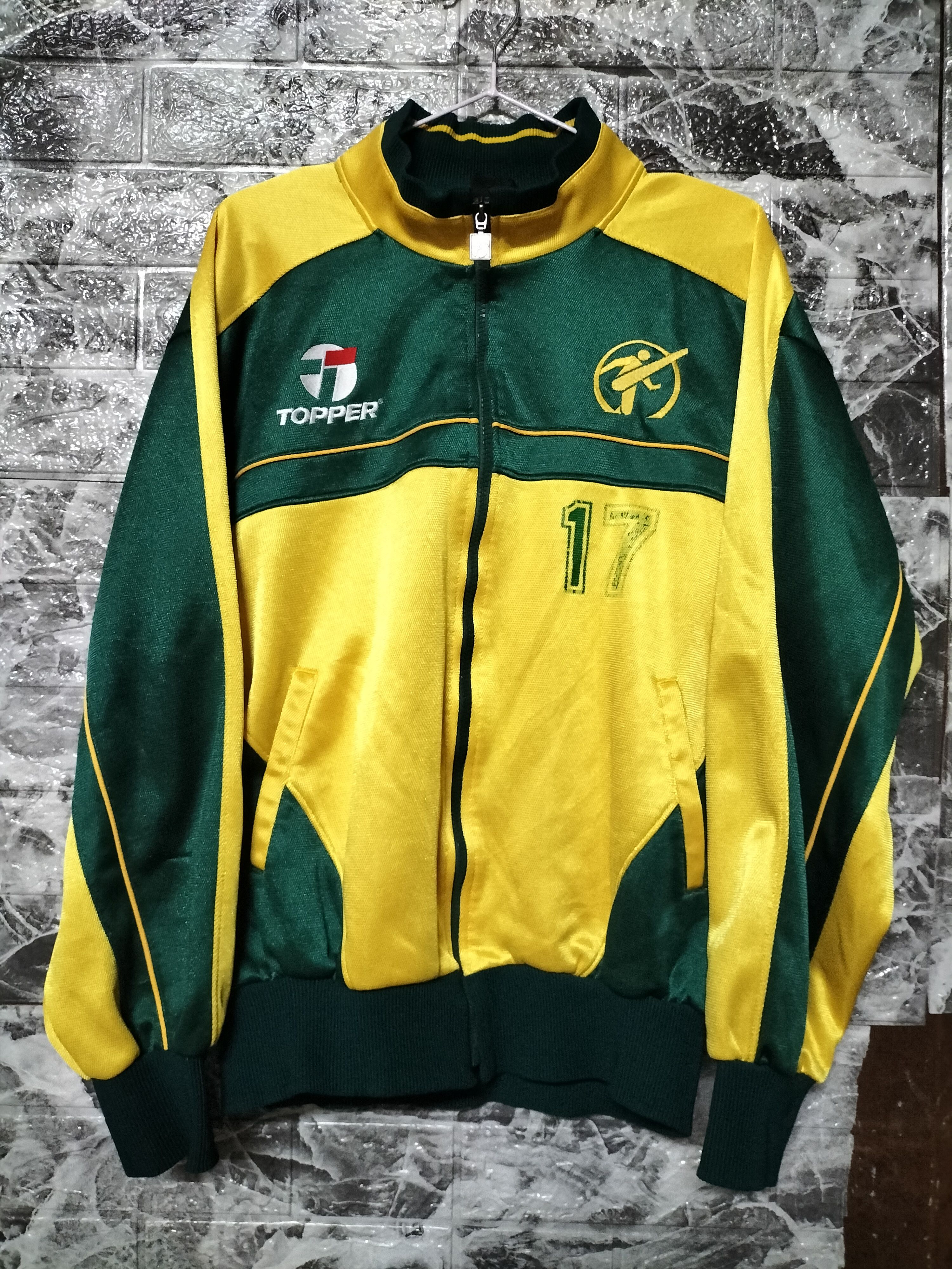 Vintage Topper Track Top 90s Big Logo Fashion sportswear
