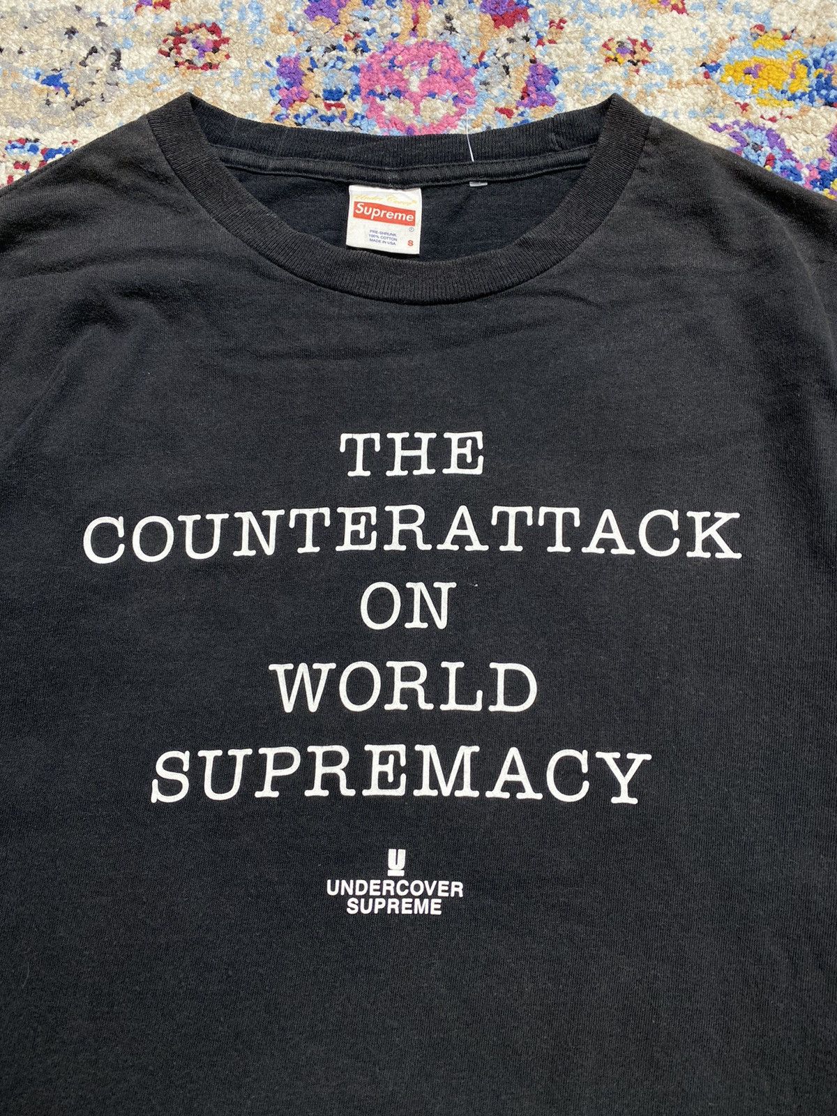 Public Enemy × Supreme × Undercover Supreme Undercover Public Enemy LS Tee Shirts Size US S / EU 44-46 / 1 - 3 Thumbnail