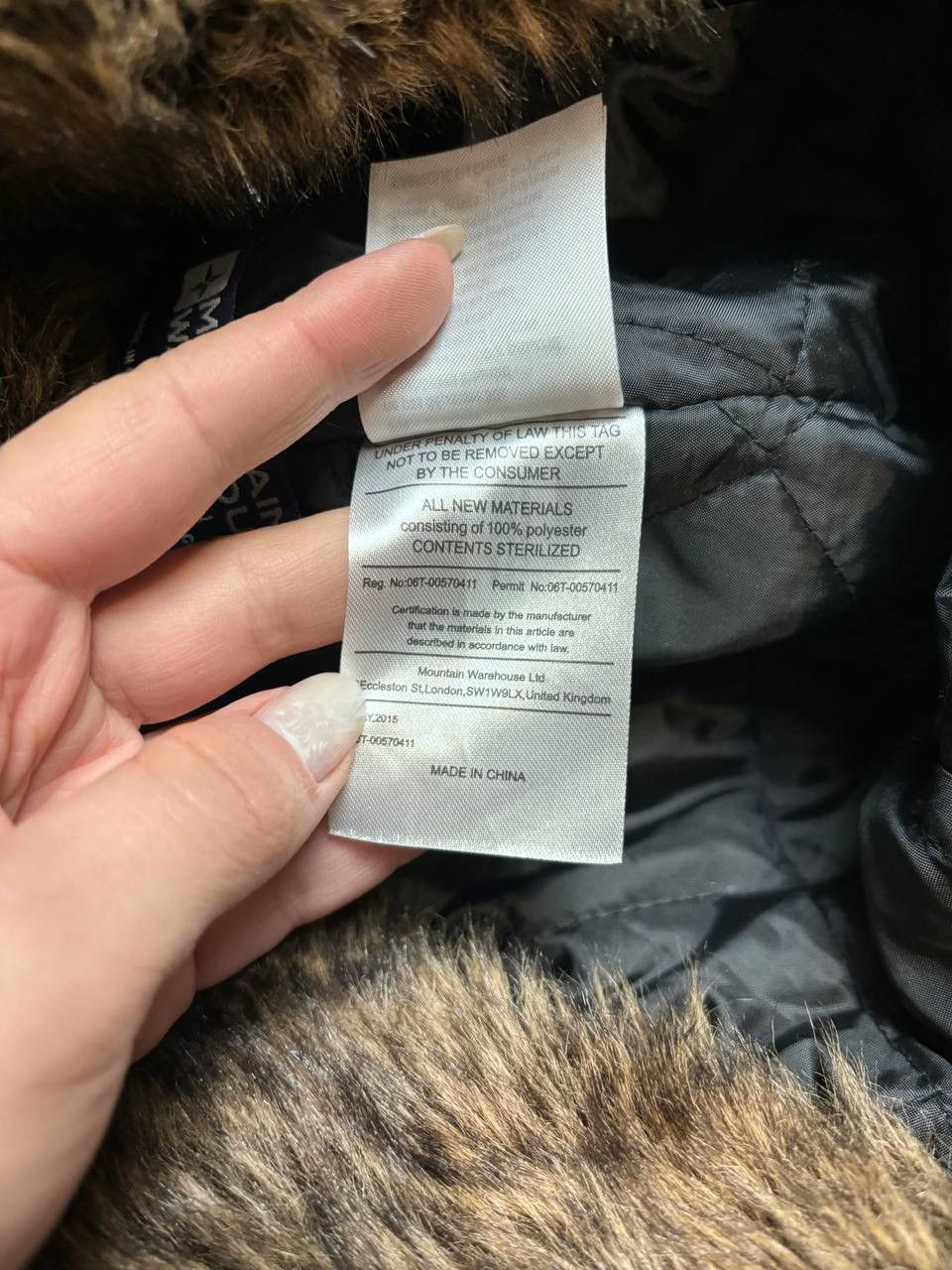 Hysteric Glamour × Vintage Vintage Y2K Japanese brand Ushanka nylon opium black fur Size ONE SIZE - 9 Thumbnail