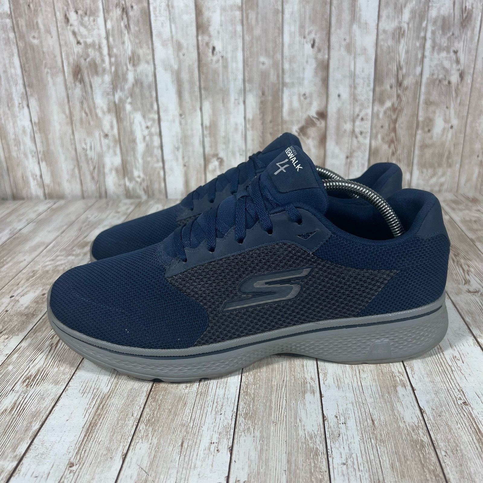 SKECHERS Skechers go walk 4 blue Mens 11 Size US 11 / EU 44 - 2 Thumbnail