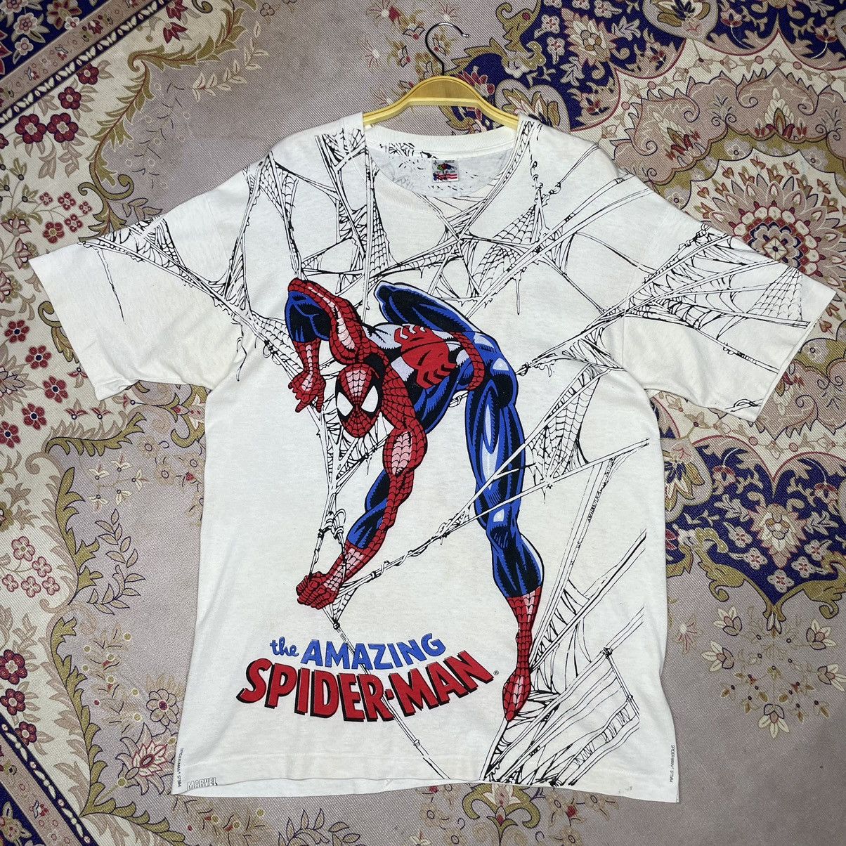 Vintage Vintage AOP SpiderMan Size US L / EU 52-54 / 3 - 3 Thumbnail