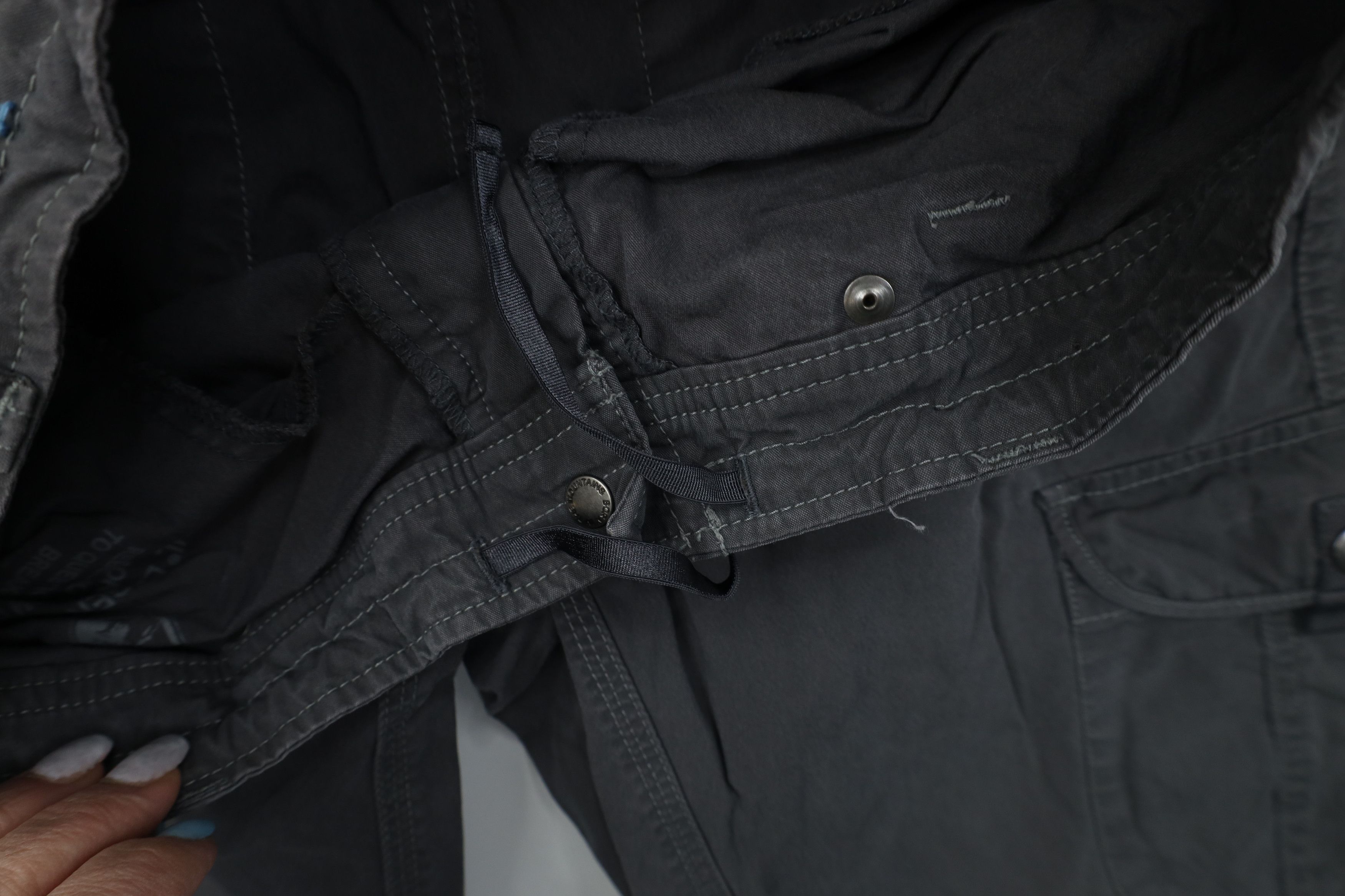 Kuhl Kuhl Mountain Short Splash Roll Up Hiking Cargo Pants Gray Size 28" / US 6 / IT 42 - 9 Thumbnail