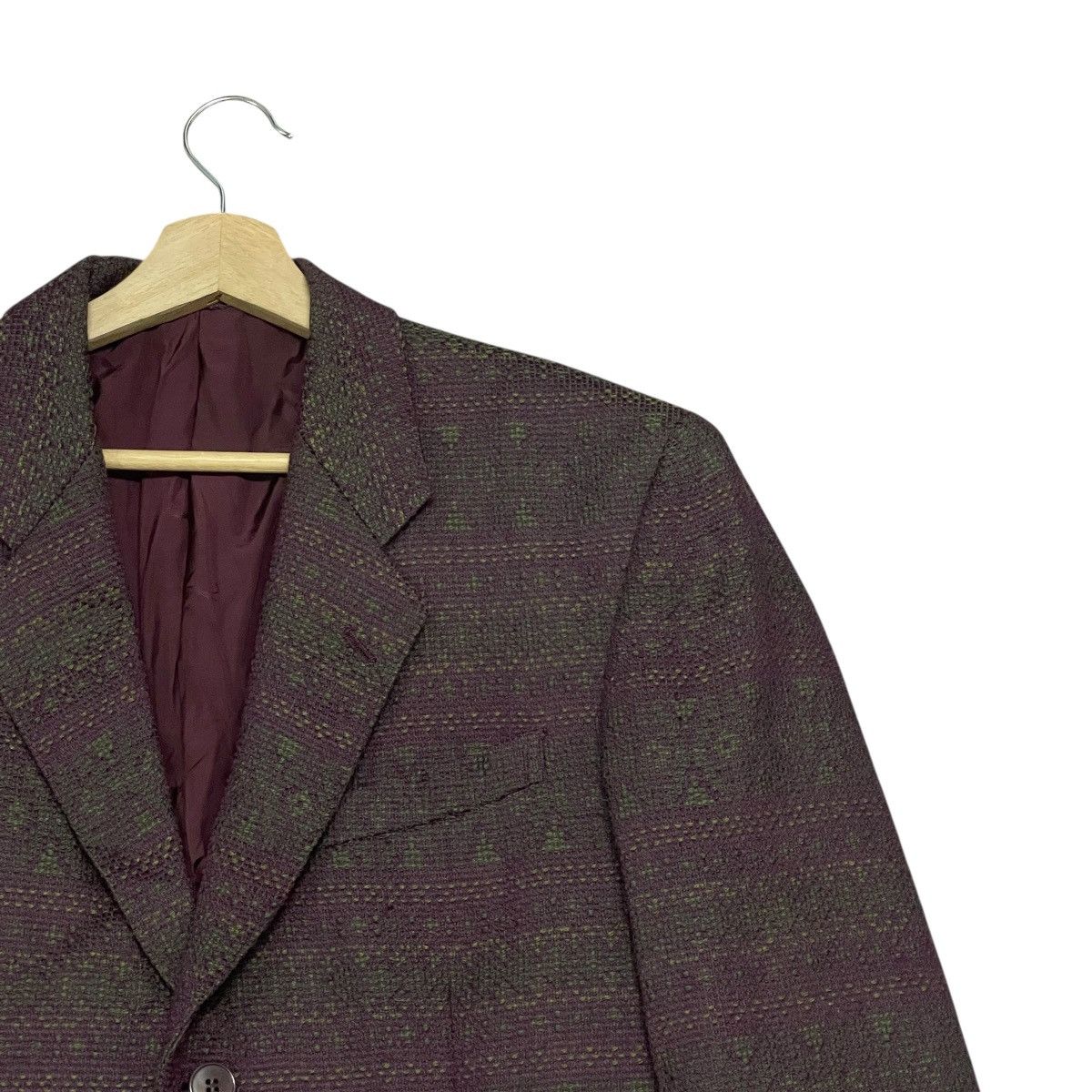 Kenzo Vintage Kenzo Paris Collection Tweed Wool Blazer Jacket Size US L / EU 52-54 / 3 - 2 Thumbnail