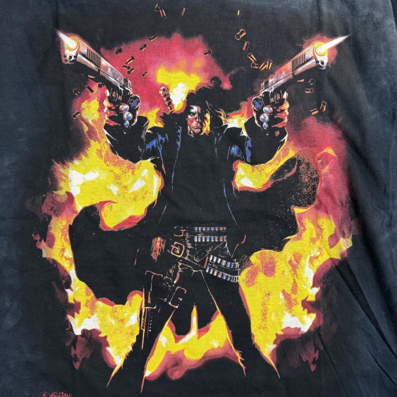 Other 90s Skul Bone Shooter Graphic Tee Mad Engine XL Size US XL / EU 56 / 4 - 3 Thumbnail