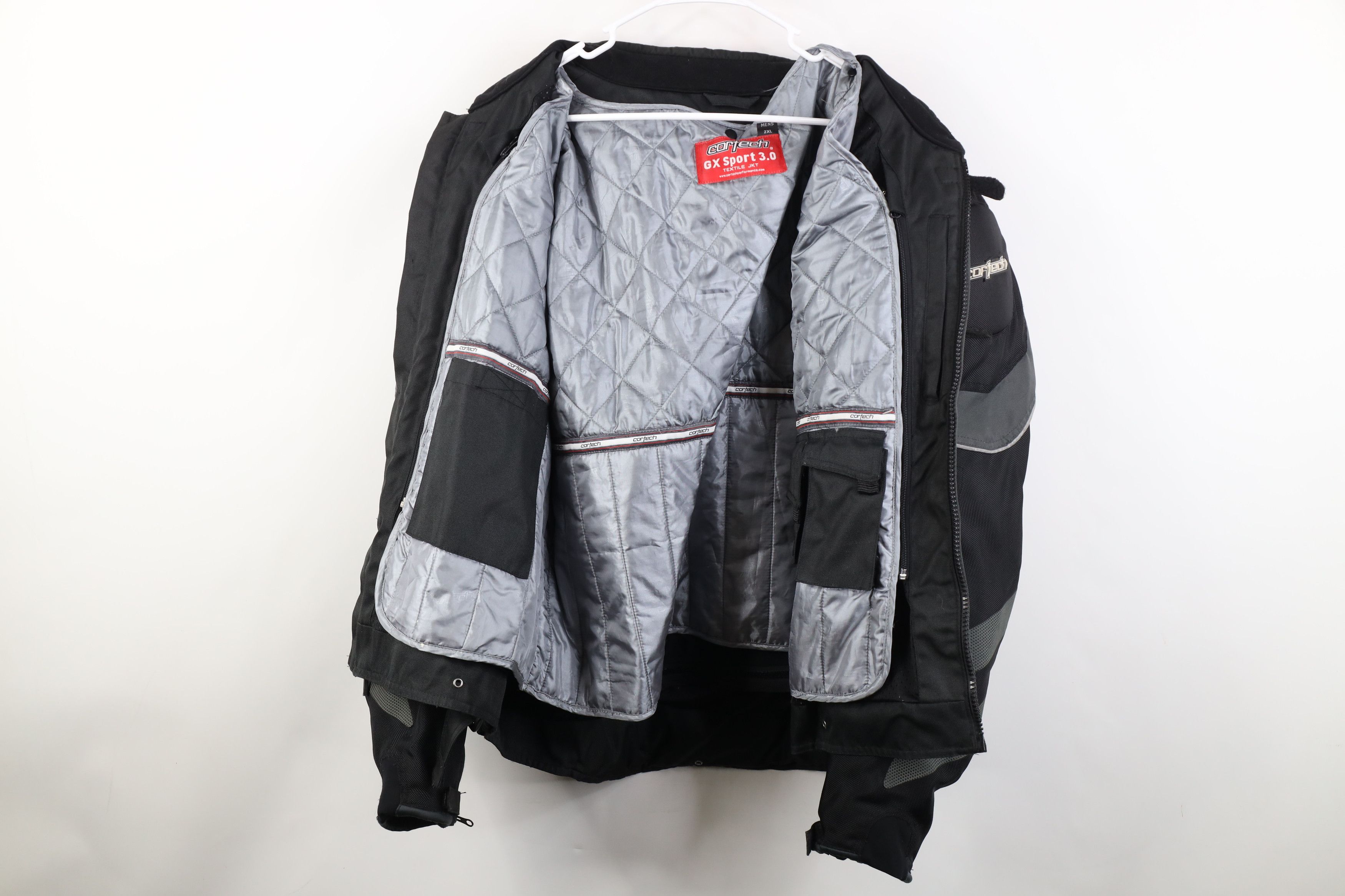 Vintage Vintage Streetwear Armored Padded Motorcycle Riding Jacket Size US XXL / EU 58 / 5 - 10 Thumbnail