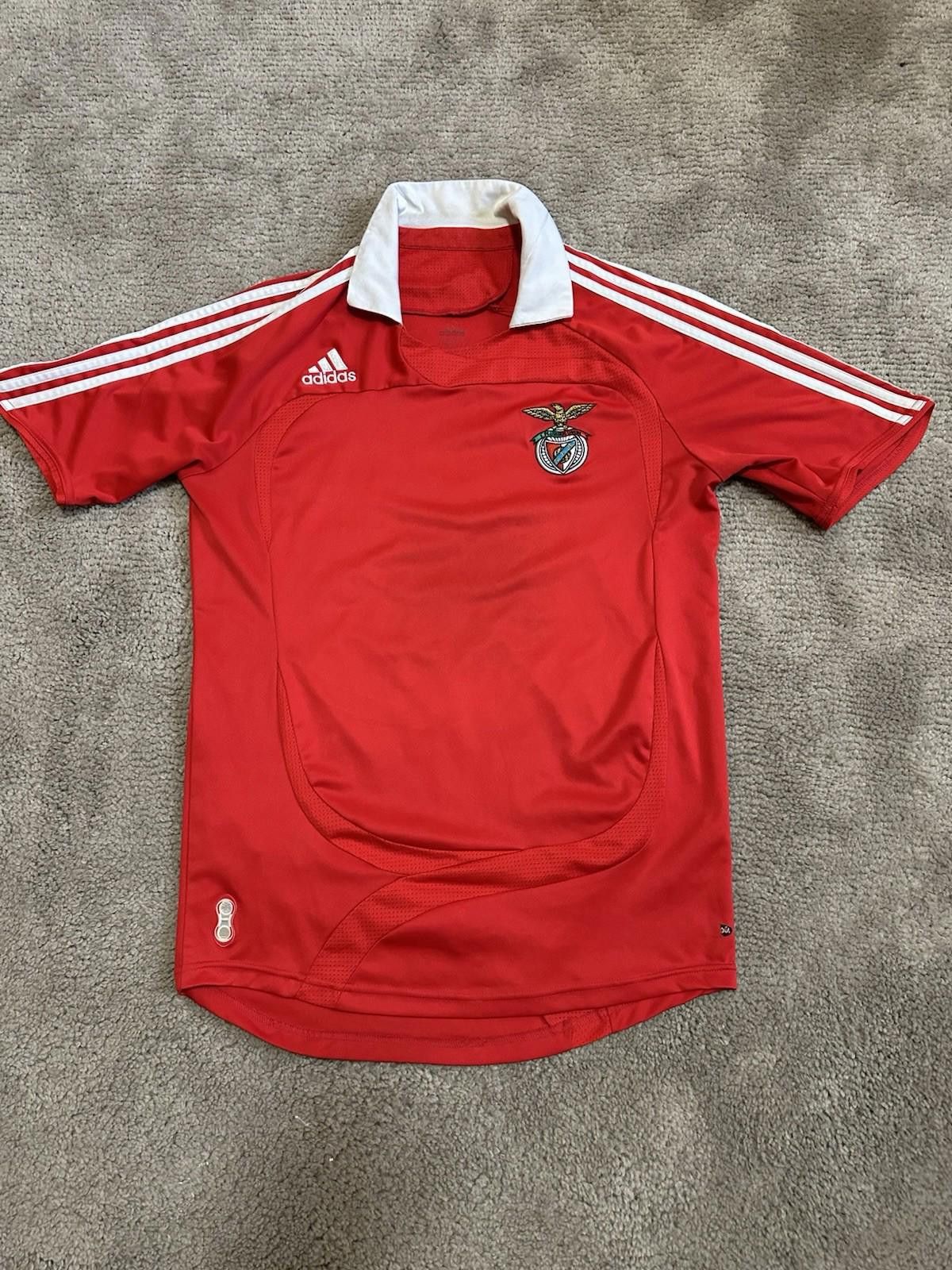 Adidas 2007-08 Benfica Home Football Shirt Soccer Jersey Sz M Size US M / EU 48-50 / 2 - 1 Thumbnail