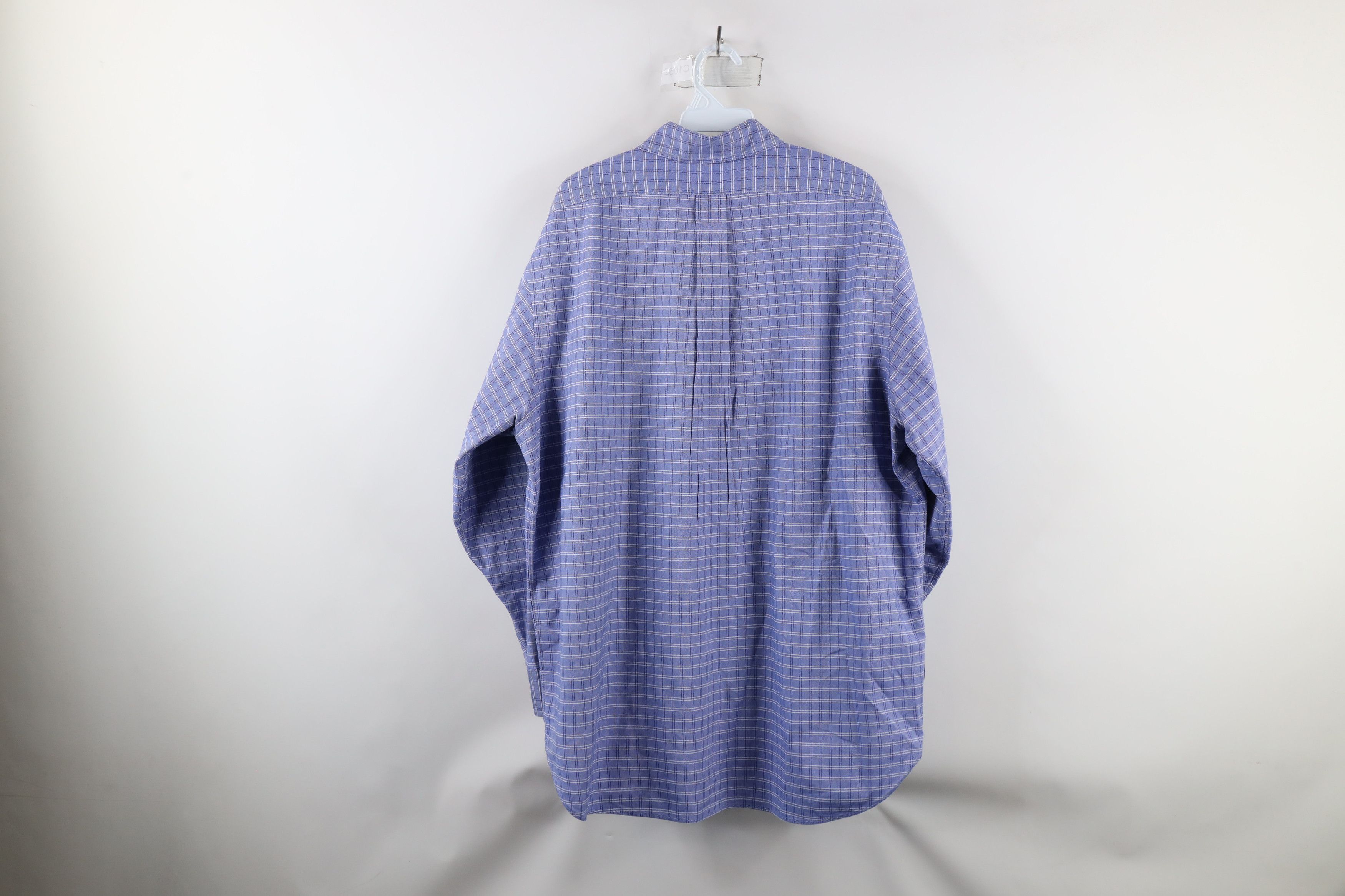 Brooks Brothers × Vintage Vintage 90s Brooks Brothers Regent Down Shirt Plaid USA Size US L / EU 52-54 / 3 - 9 Thumbnail