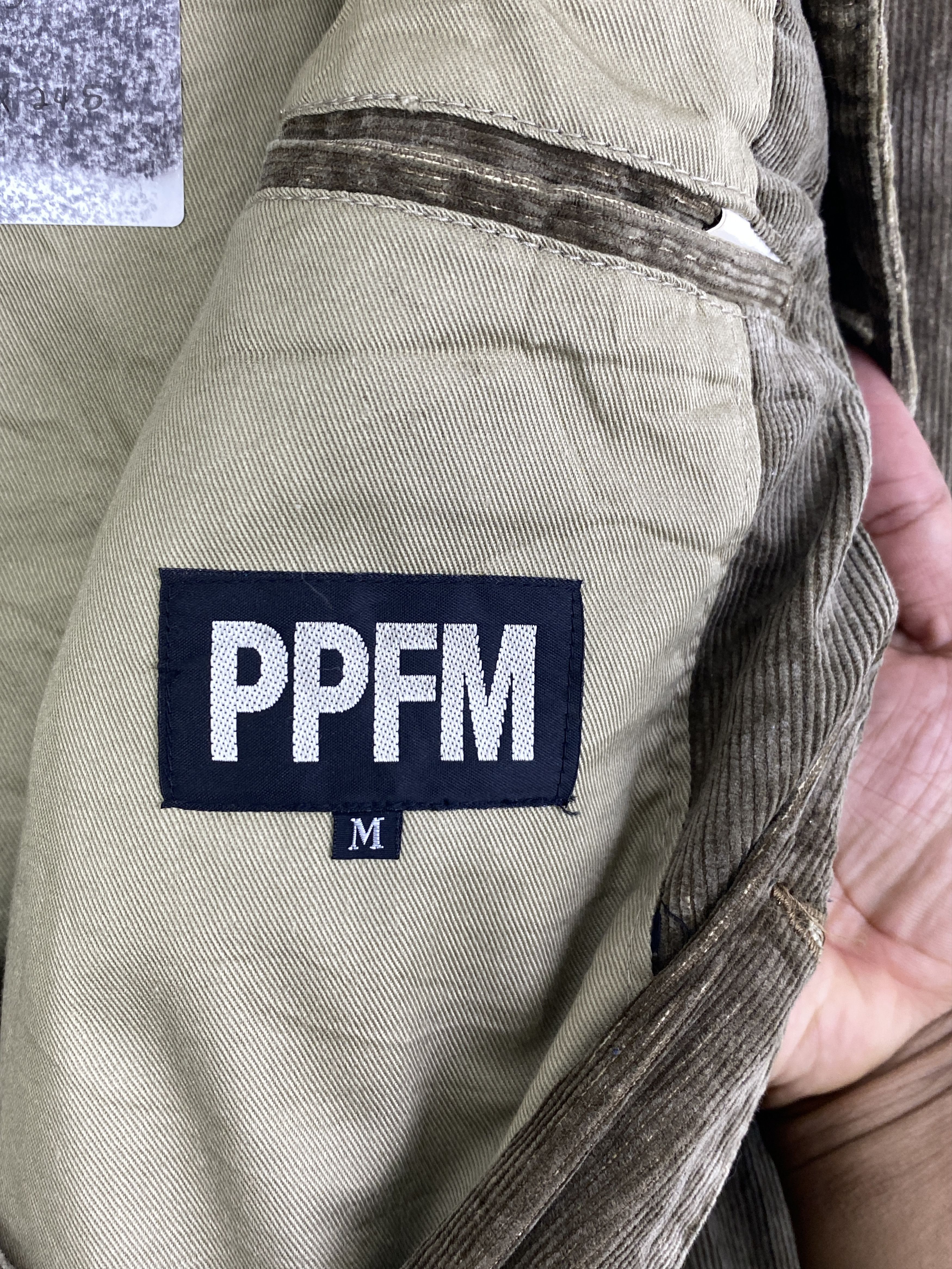 PPFM Vintage PPFM Corduroy Button Up Jacket J0053 Size US M / EU 48-50 / 2 - 8 Thumbnail