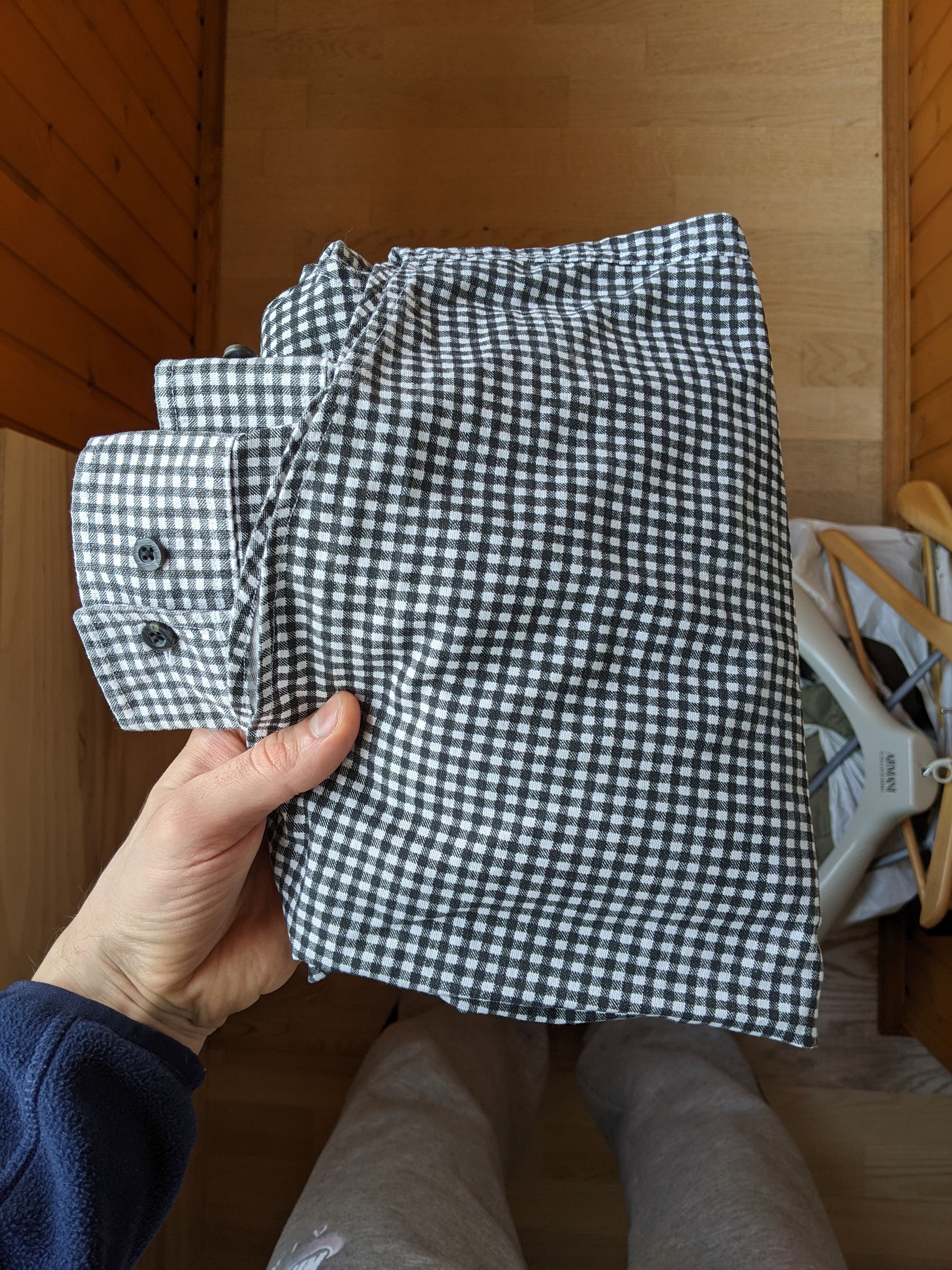 Japanese Brand HYMN London Plaid Cotton Longsleeve Shirt Size M Buzzcock Size US M / EU 48-50 / 2 - 7 Thumbnail
