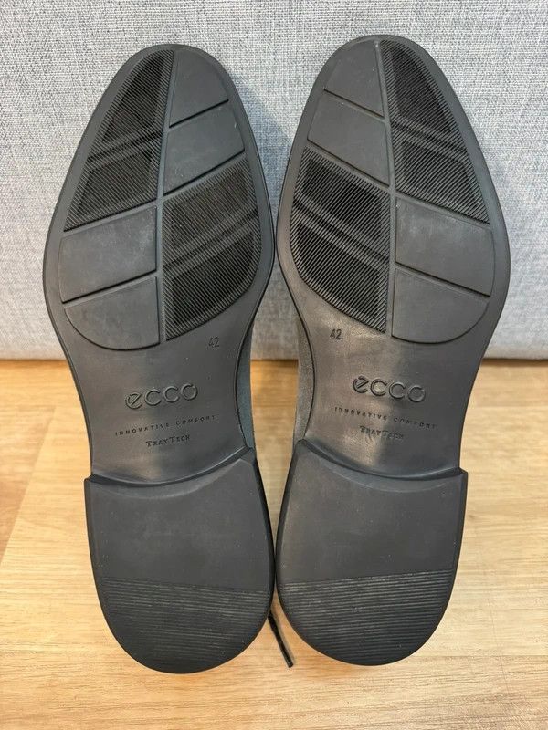 Ecco ECCO Citytray Derby Suede Grey Lace Ups 42 like new Size US 9 / EU 42 - 10 Thumbnail