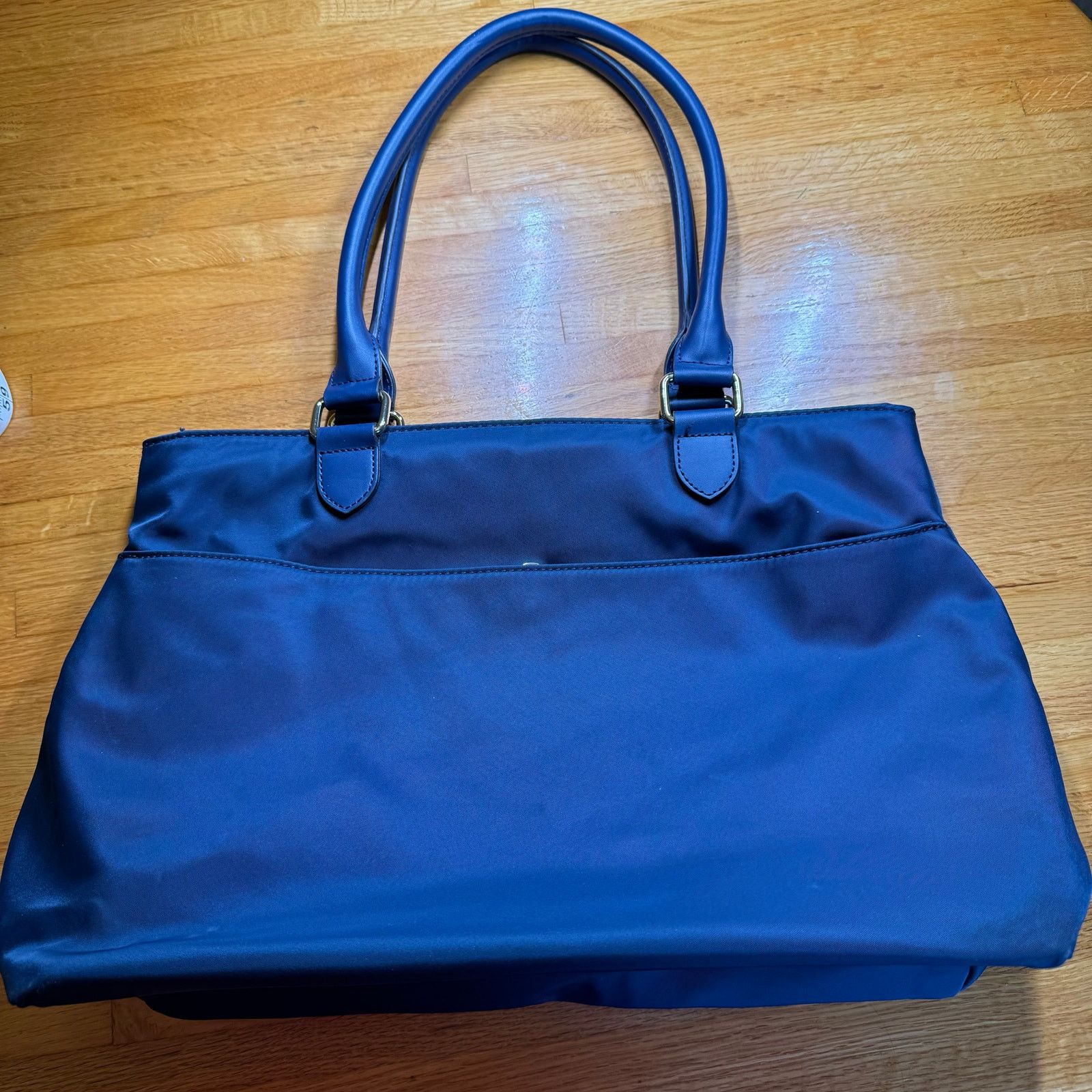 Calvin Klein Calvin Klein Belfast Nylon Organizational Buckle Tote Navy Size ONE SIZE - 2 Thumbnail