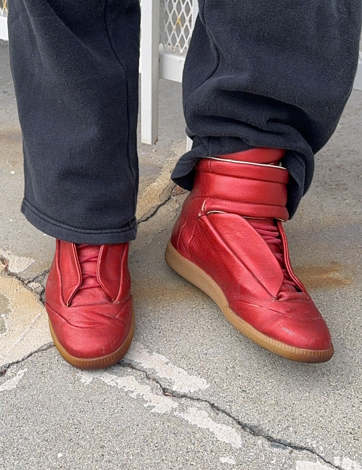 Maison Margiela Maison Margiela Red Gum Future High | Grailed