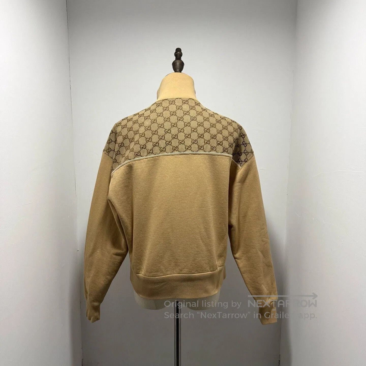 Gucci Gucci Monogram Zip Jacket in Beige. Size XXS / US 00 / IT 34 - 2 Thumbnail