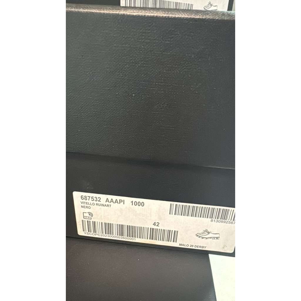 Saint Laurent Paris o1rshd1 Malo 20 Derby Shoe Boots in Black Size US 9 / EU 42 - 19 Thumbnail