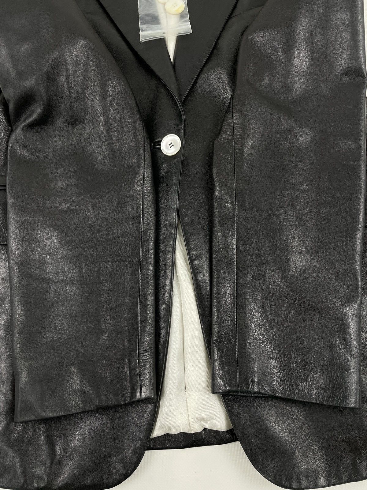 Kiton RARE NAPOLI DOLPH SCHMID Leather Italy Jacket Sheepskin Coat Blazer S Size M / US 6-8 / IT 42-44 - 16 Thumbnail